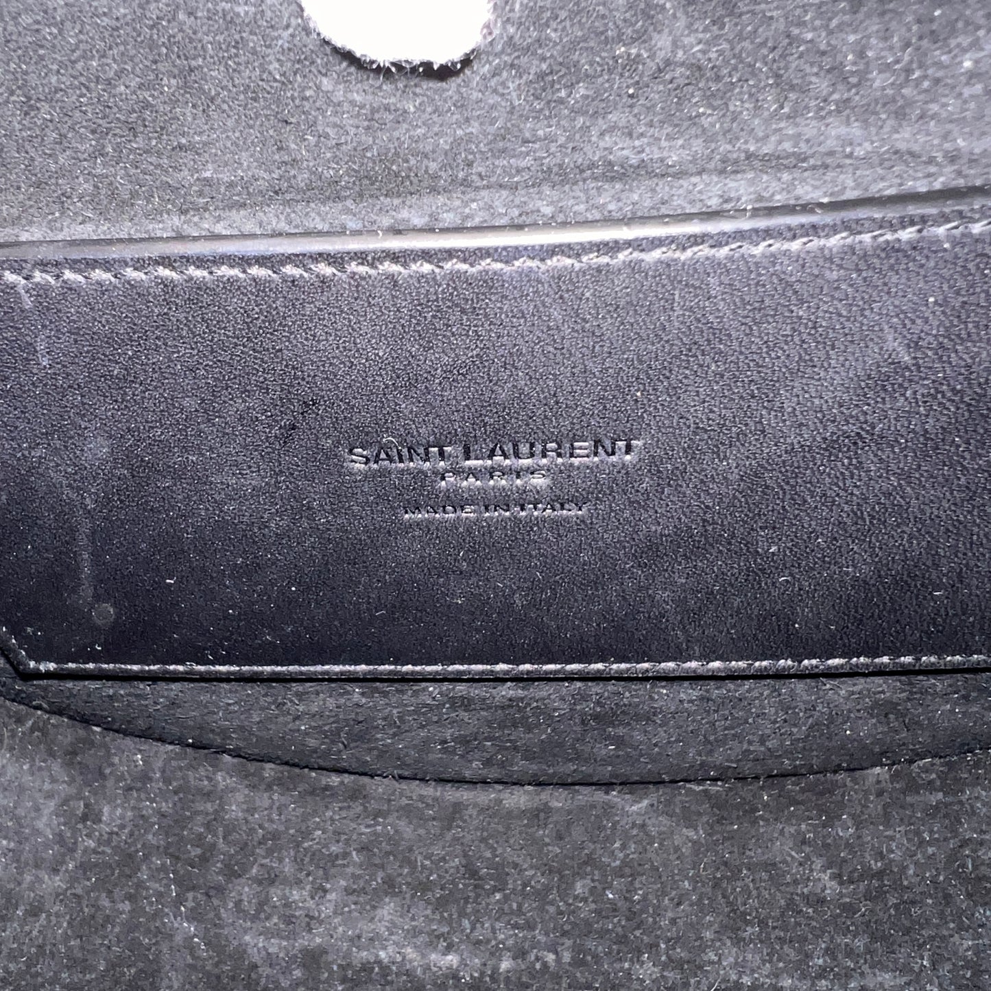 YSL Kaia Poulain Black