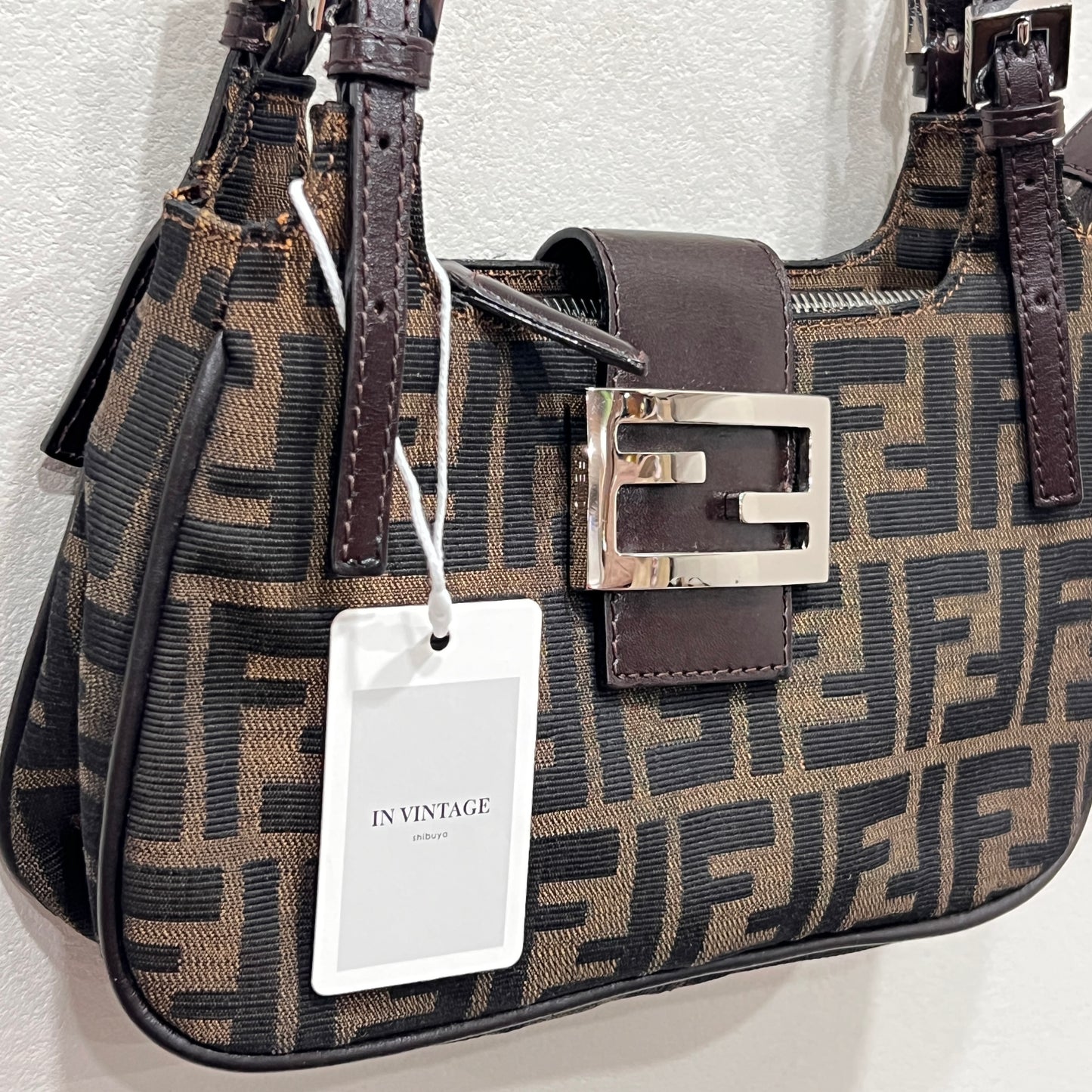 FENDI Zucca Shoulder Bag