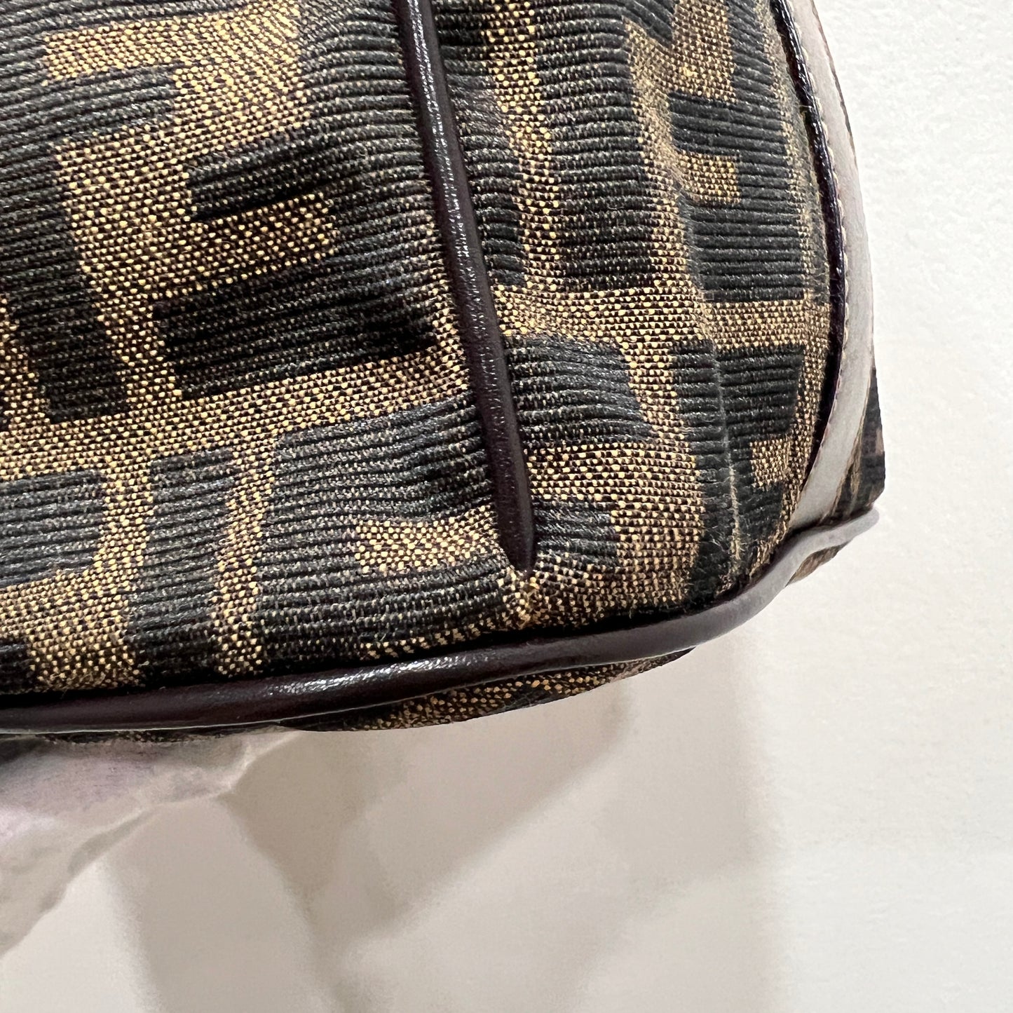 FENDI Zucca Vanity Bag 24cm