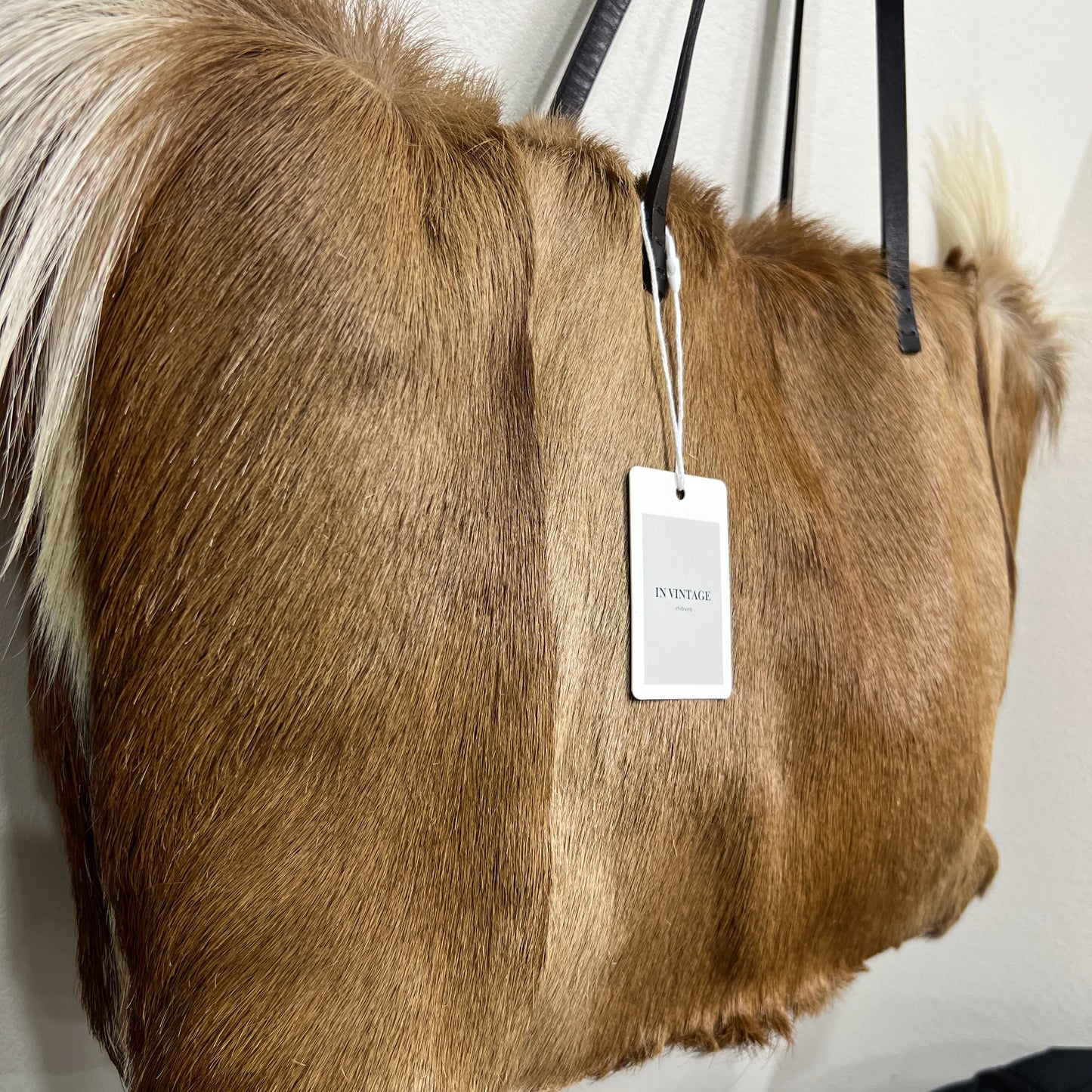 FENDI Pony Hair Shoulder Bag