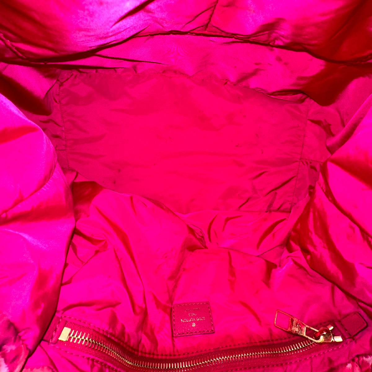 LOUIS VUITTON 2013 Limited Edition Monogram Nylon Ikat Flower Noefull MM Bucket Bag