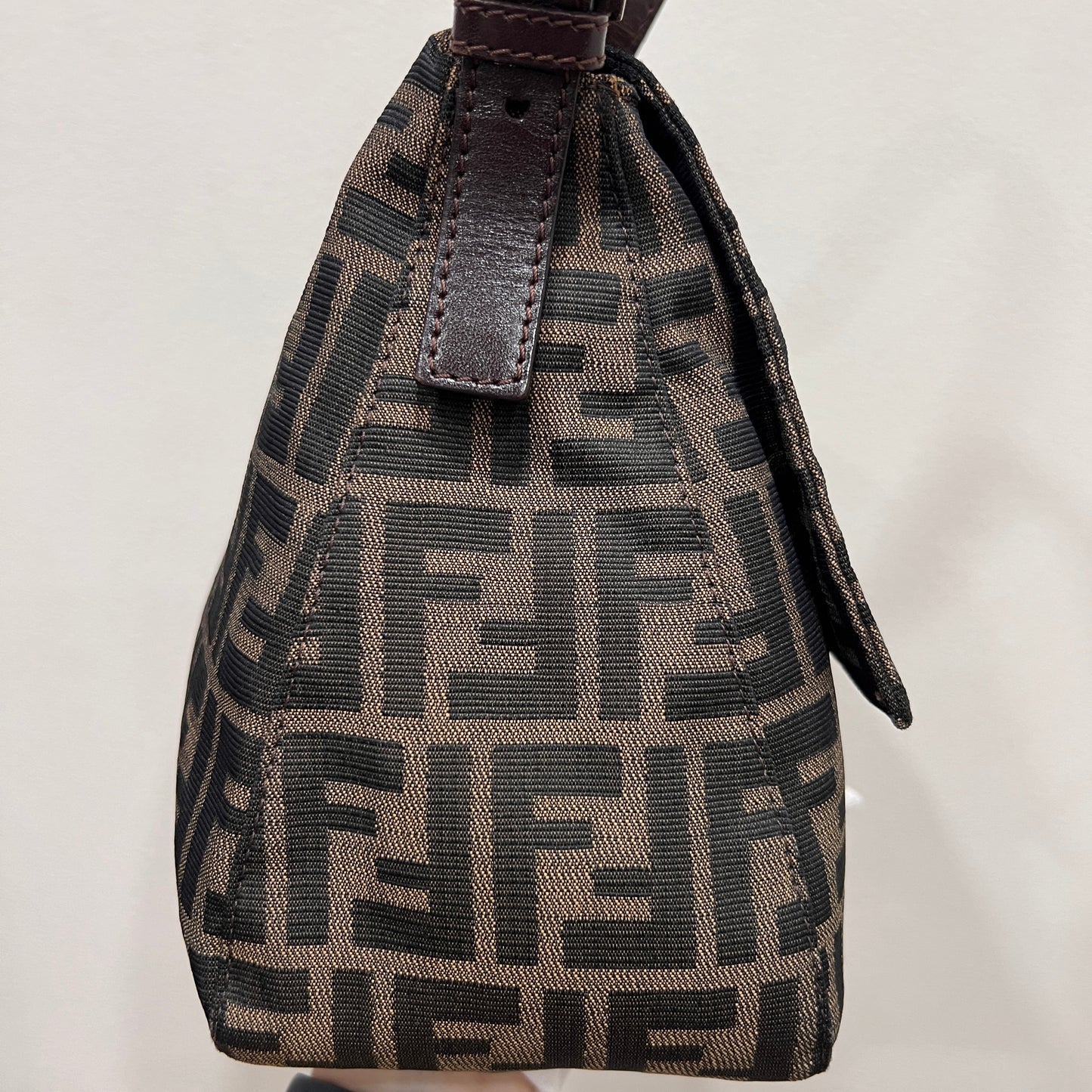 FENDI Mamma Baguettw Silver Hardware