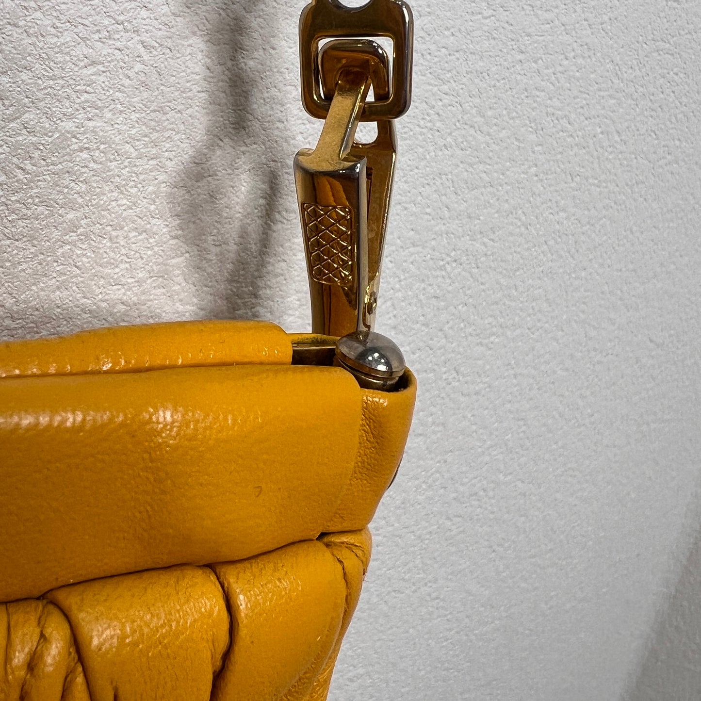 MIU MIU Metalasse Napa Leather Crossbody