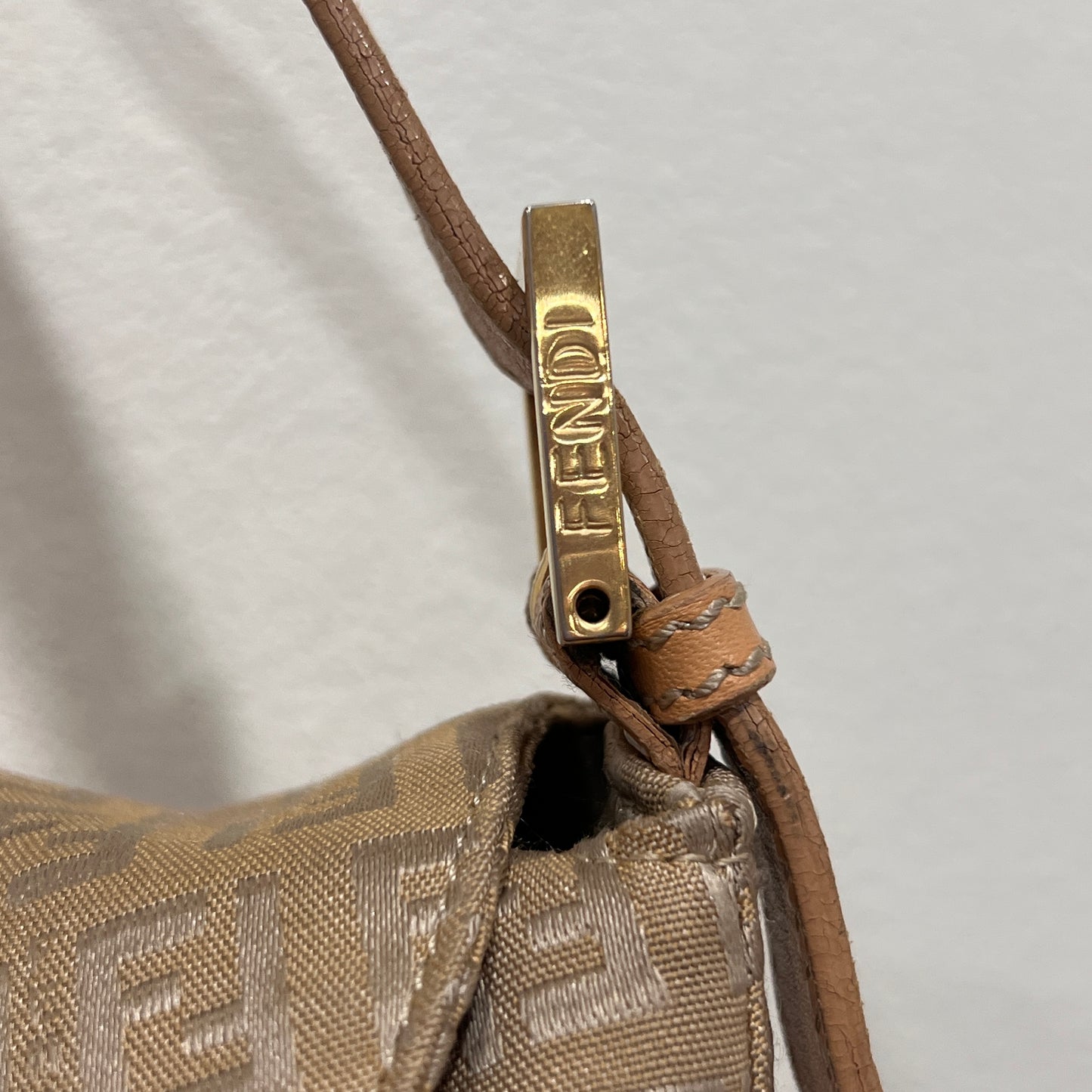 FENDI Mamma Baguette Double Flap