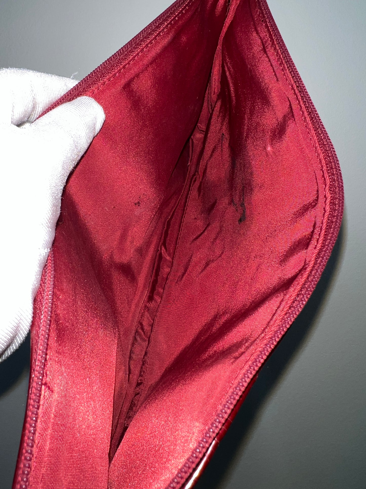 DIOR Diorissimo Cloth Clutch Bag