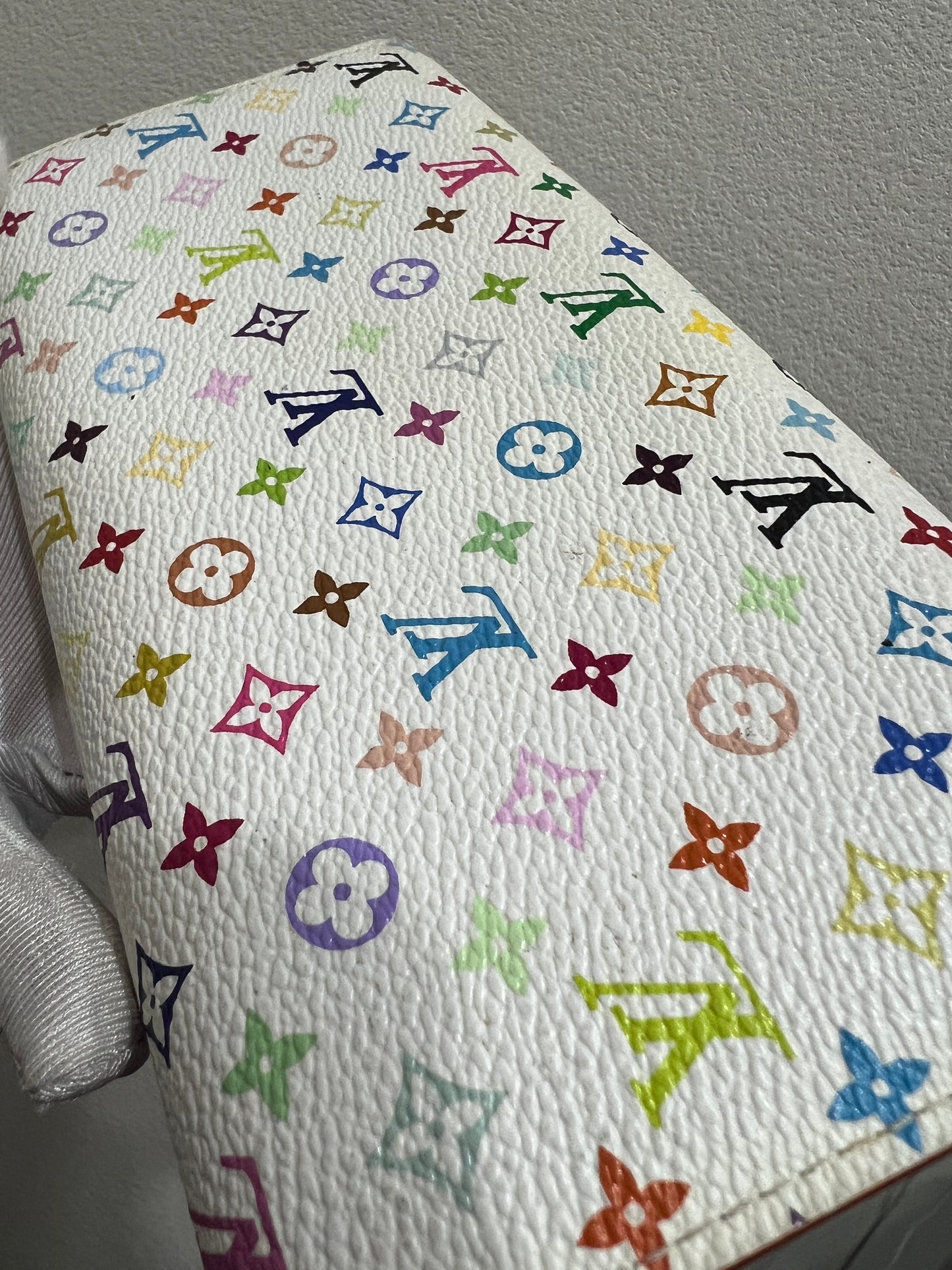 LOUIS VUITTON Multi Color Murakami Wallet