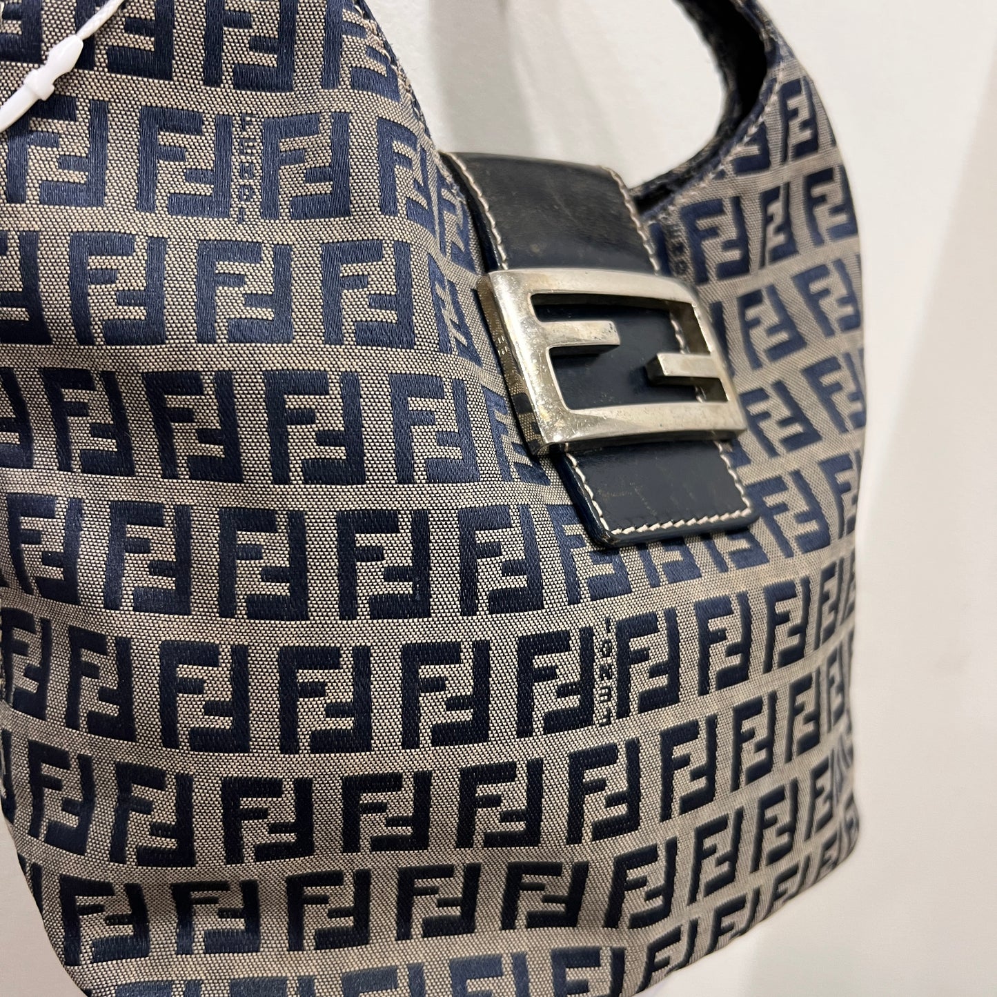 FENDI Hobo Bag Zuccino Canvas