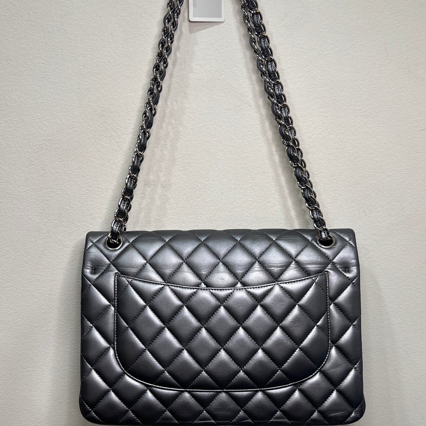 CHANEL Jumbo Double Flap Lambskin Quilted