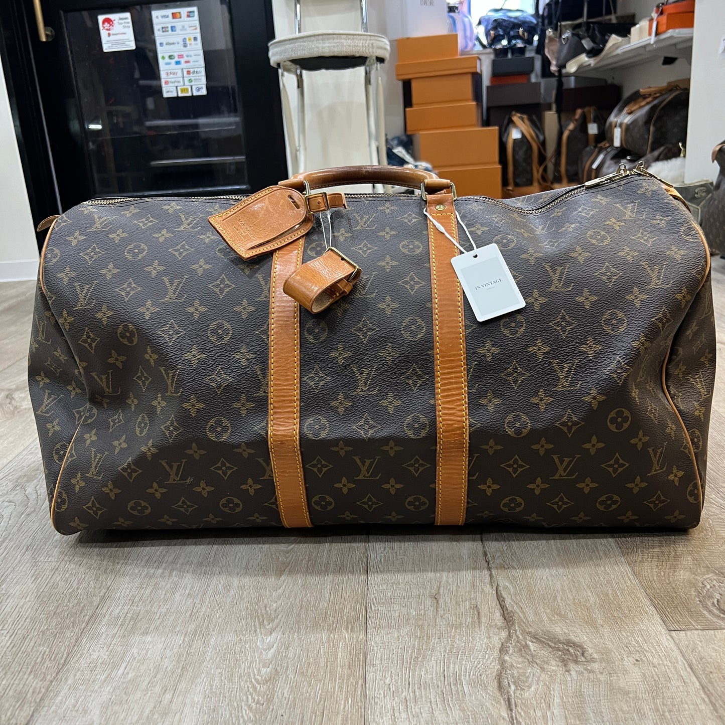 LOUIS VUITTON Keepall 55cm