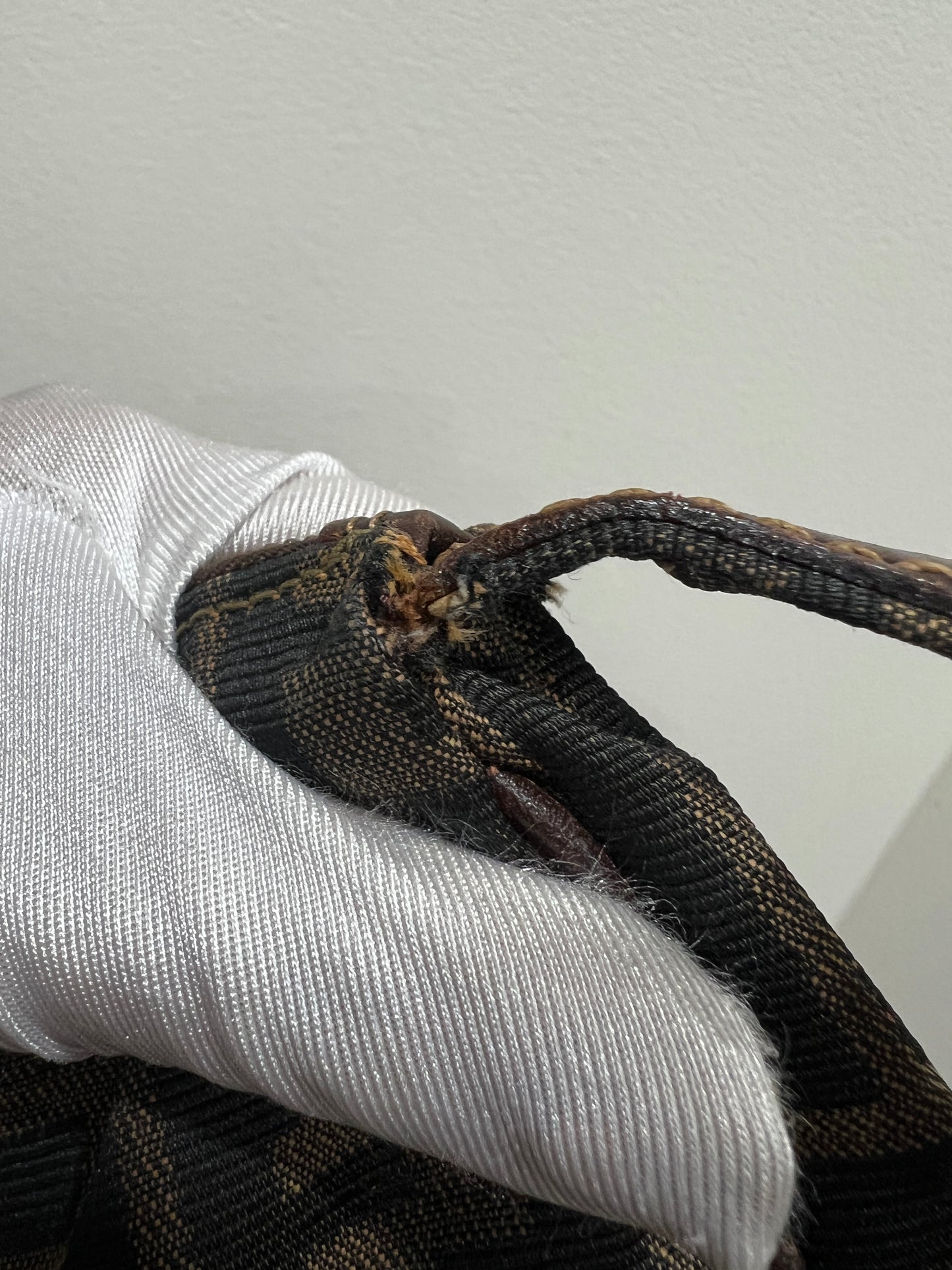 FENDI Century Zucca Shoulder Bag