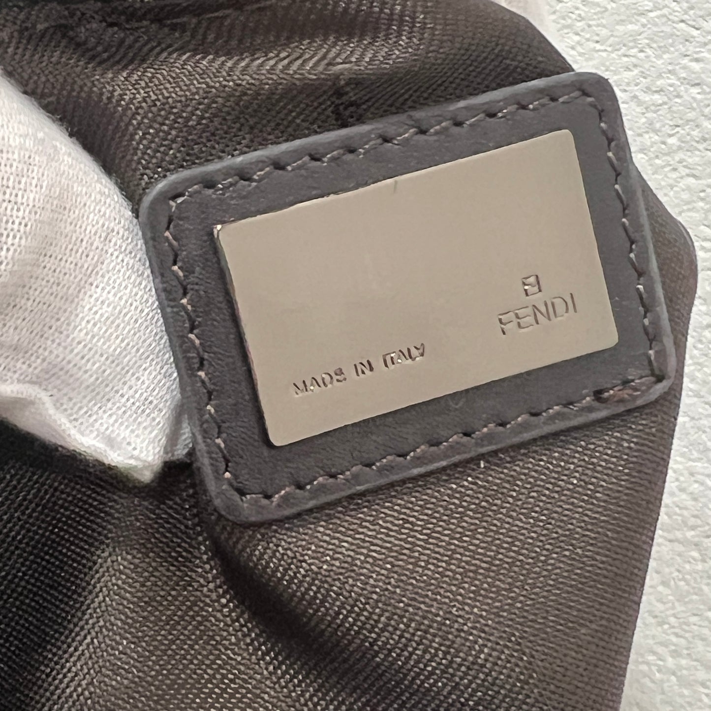 FENDI Zuccino Tote Bag