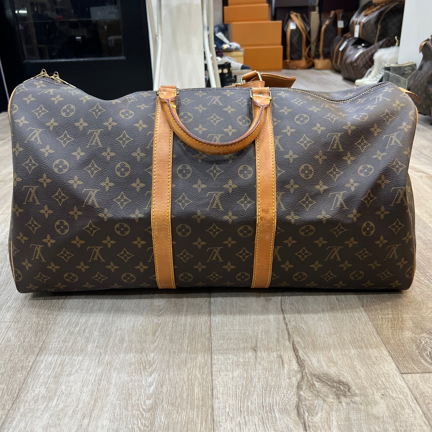 LOUIS VUITTON Keepall 55cm