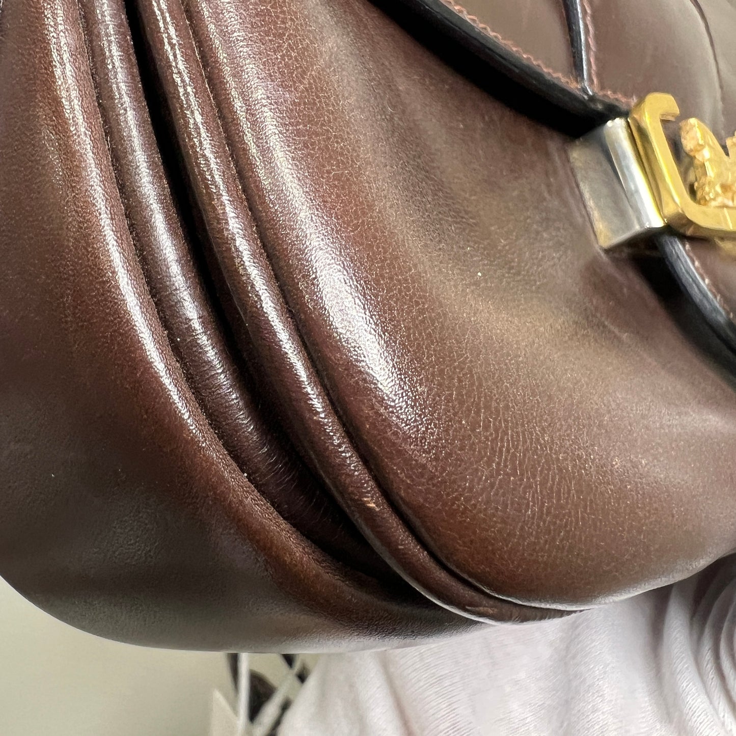 CELINE Carriage Shoulder Bag