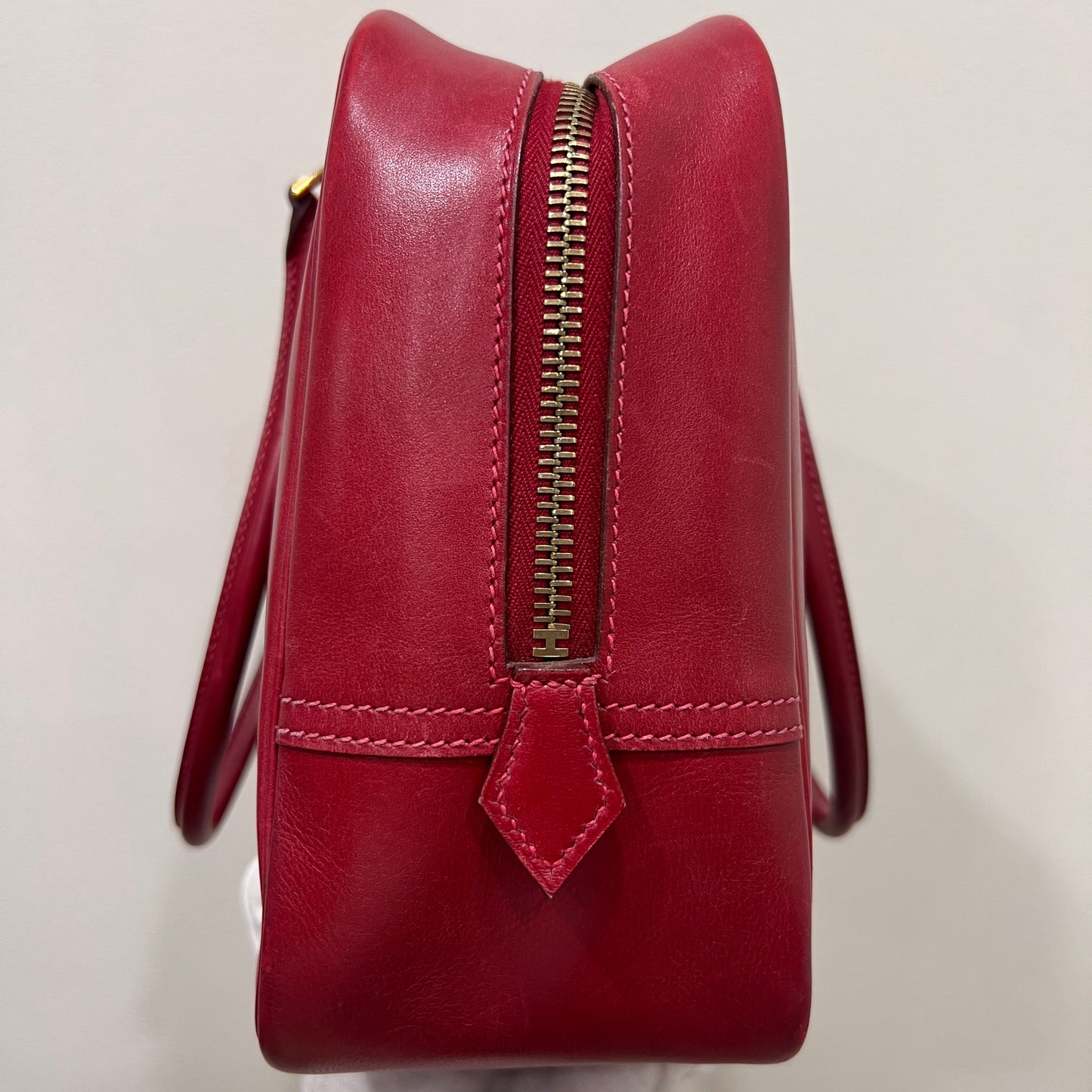 HERMES Plume Leather