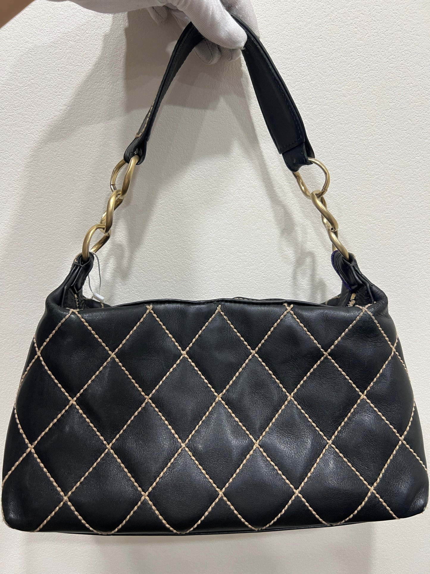 CHANEL Wild Stitch CC Shoulder Bag