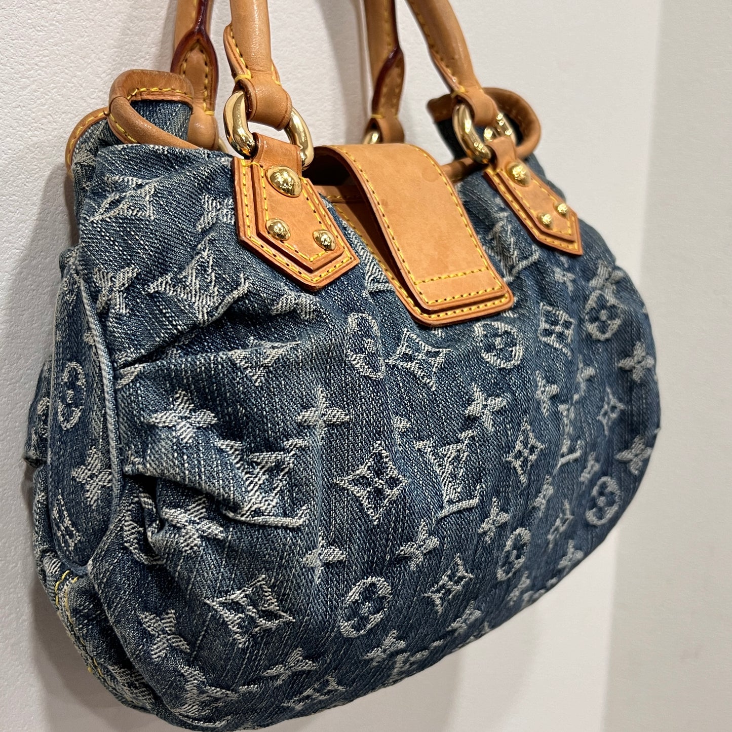 LOUIS VUITTON Denim Handbag