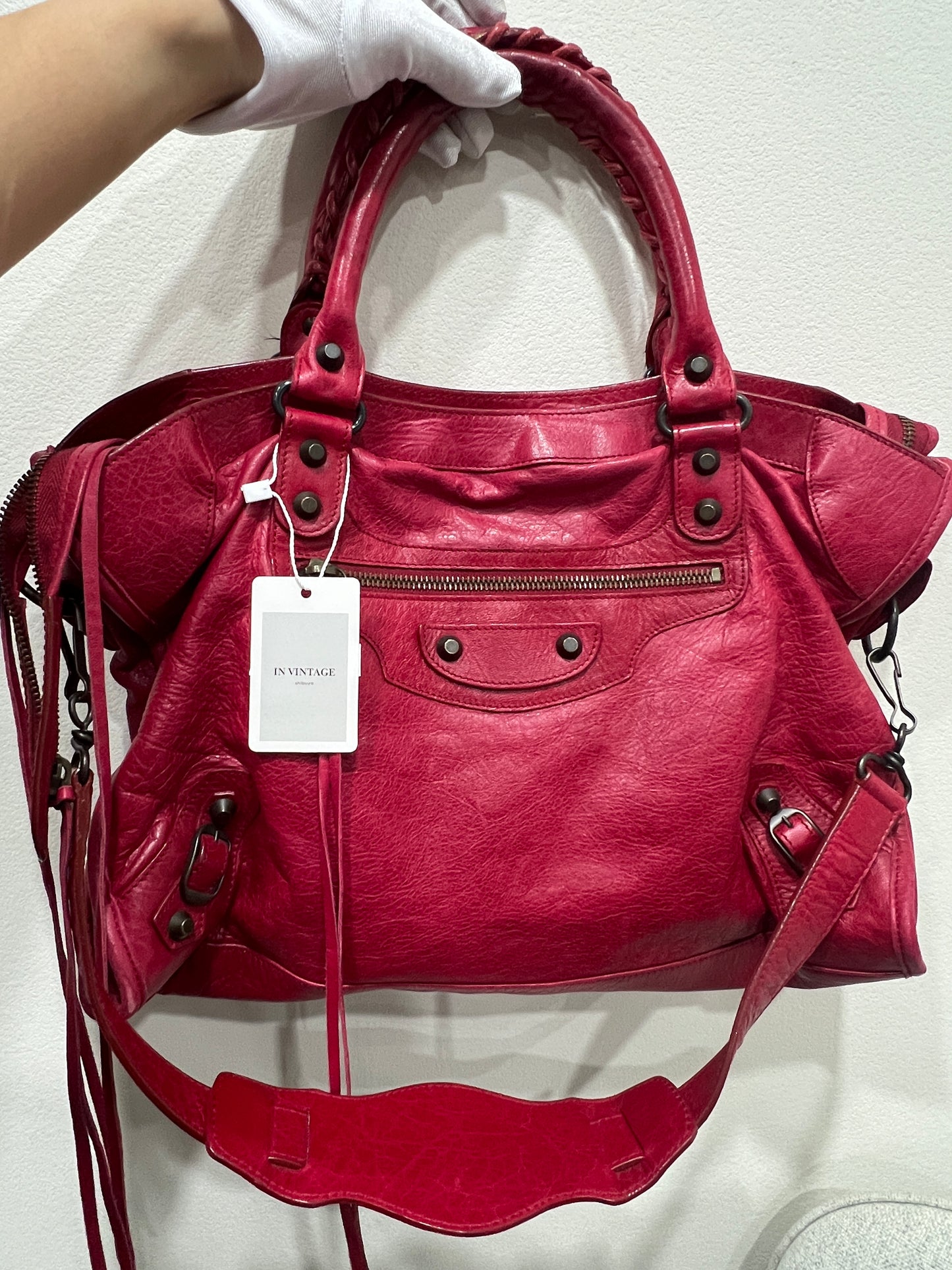 BALENCIAGA City Bag Pink