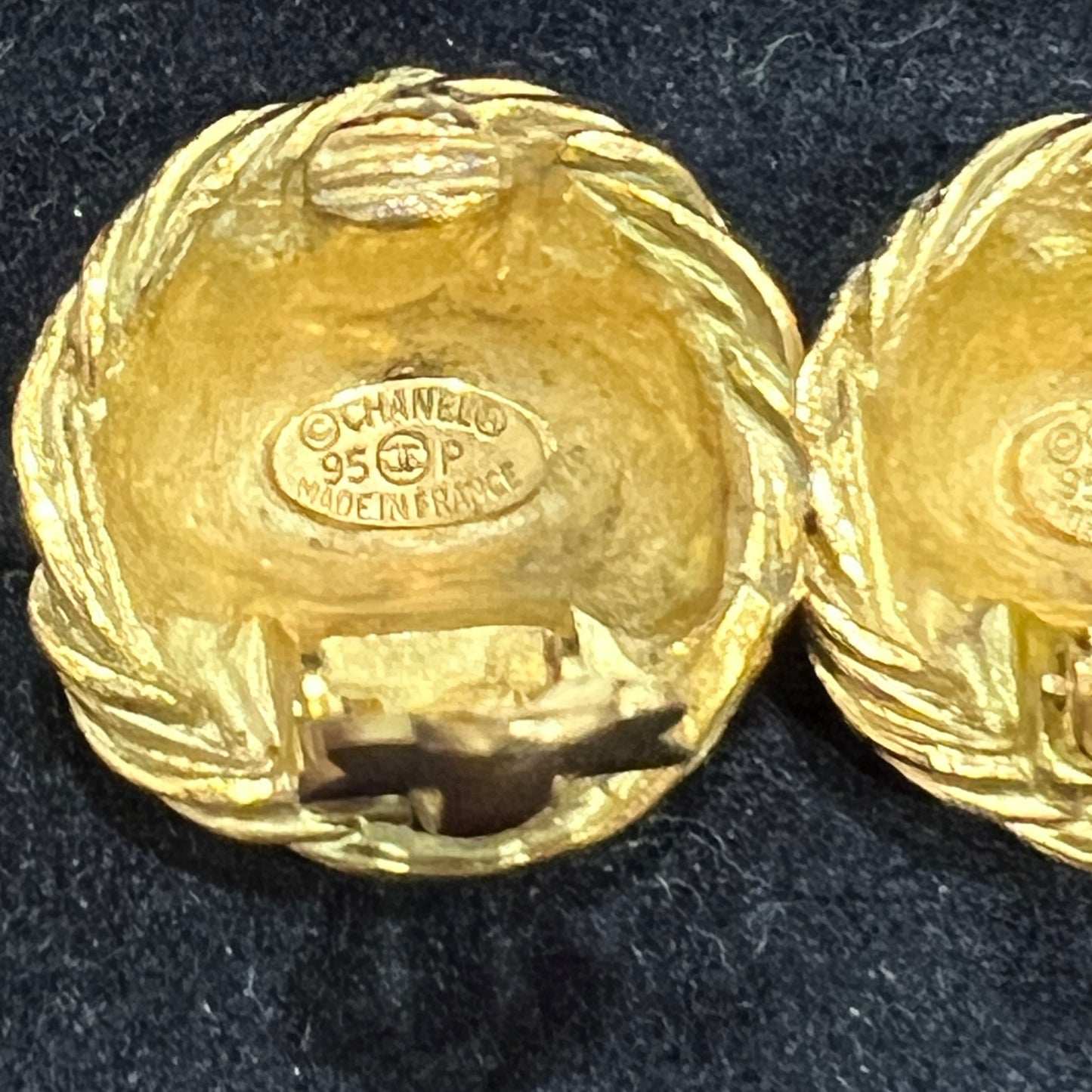CHANEL Clip on Earrings