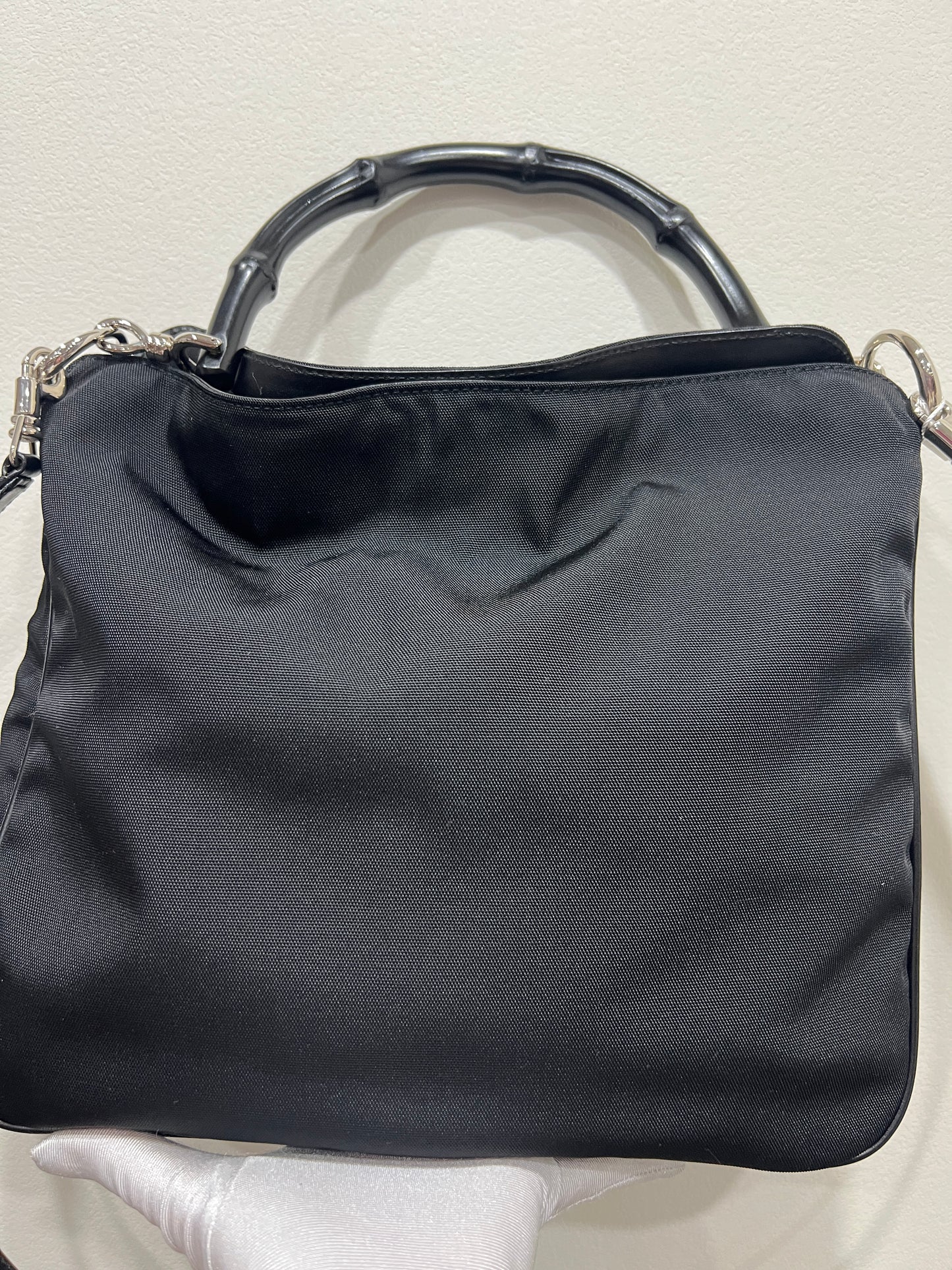 GUCCI Bamboo Handle Tote Bag