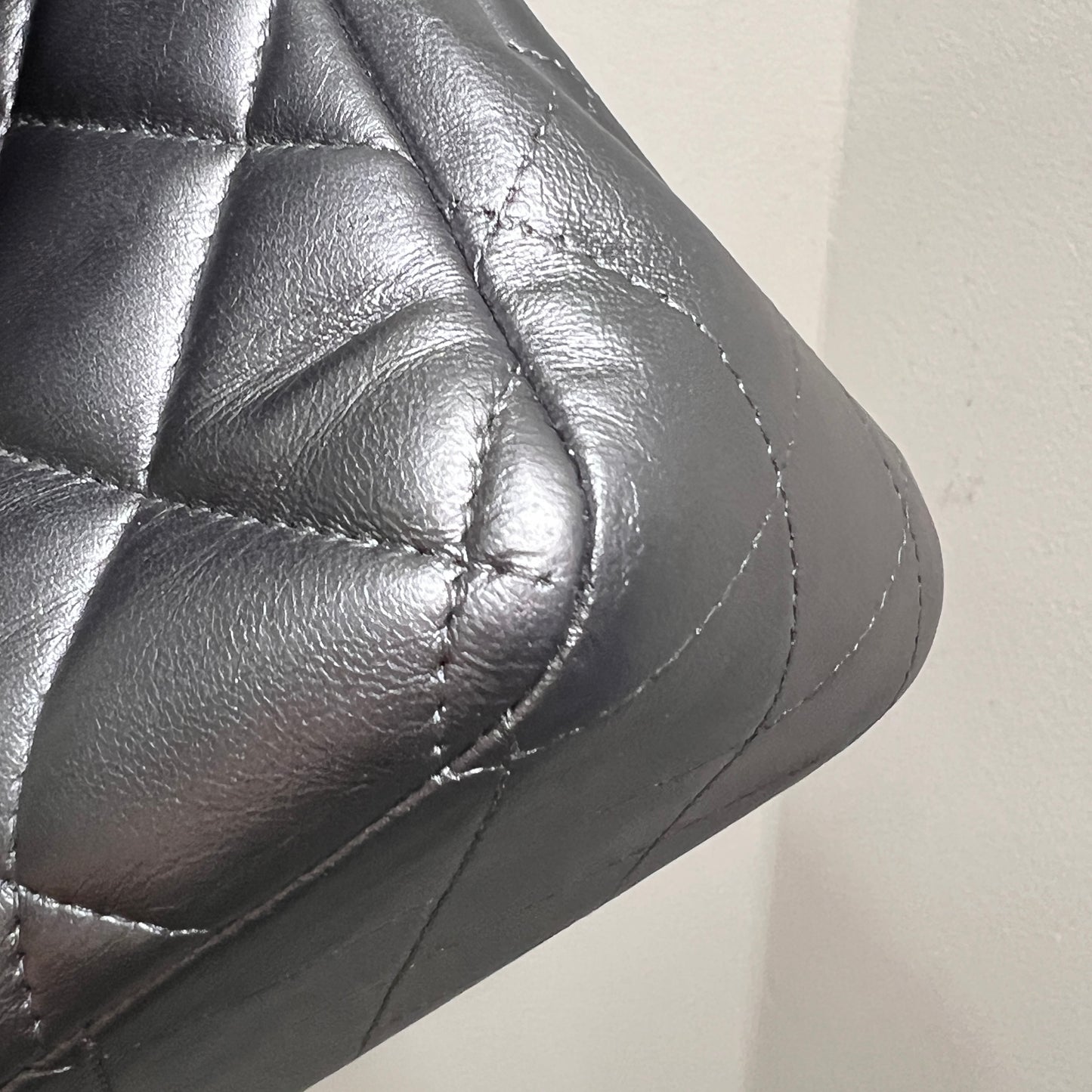 CHANEL Jumbo Double Flap Lambskin Quilted