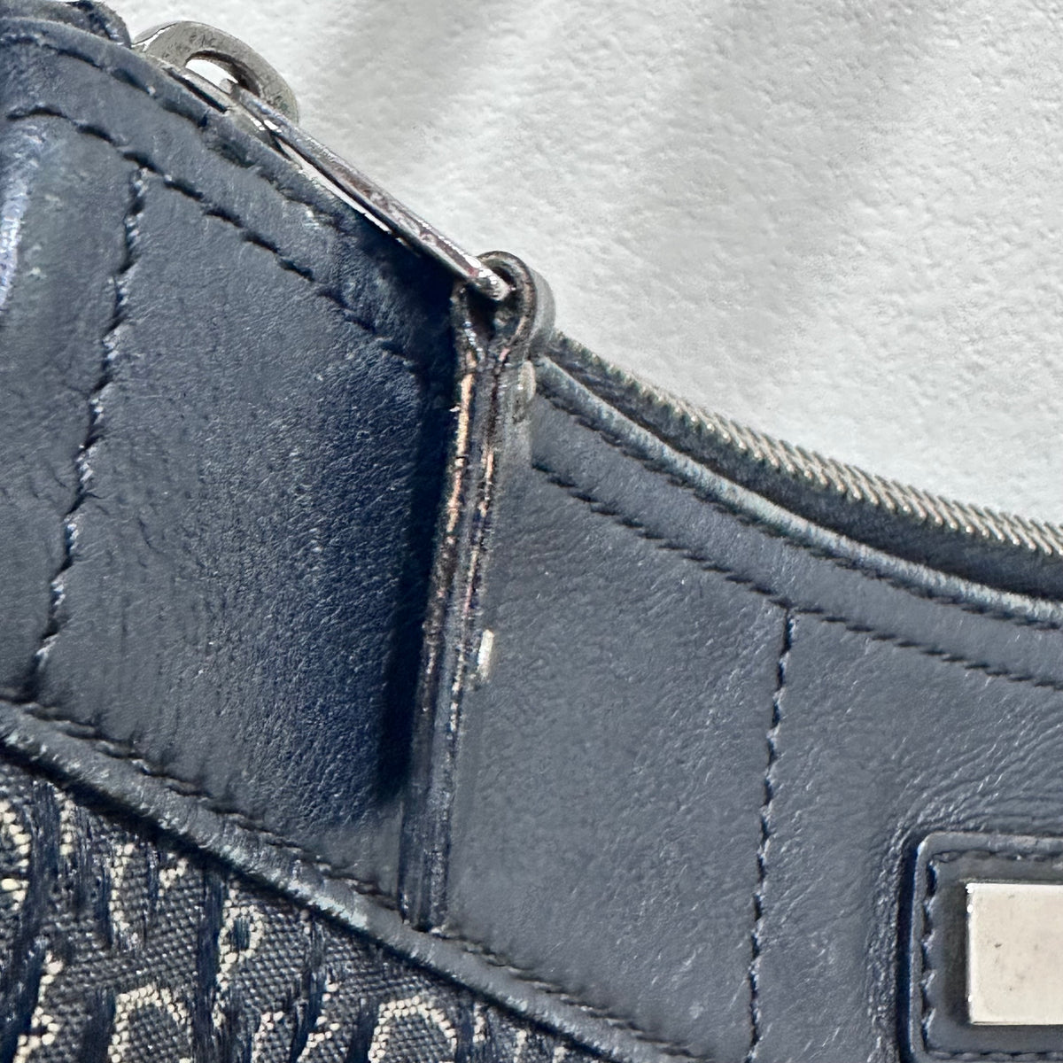 CHRISTIAN DIOR Street Chic Trotter One-Shoulder Bag designed by John Galliano Early 2000s