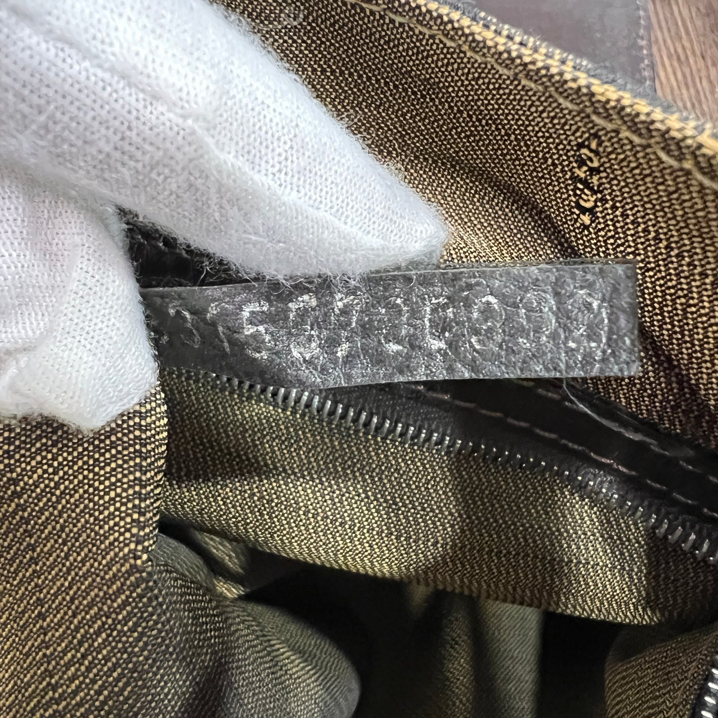 FENDI Mini Hobo Shoulder Bag