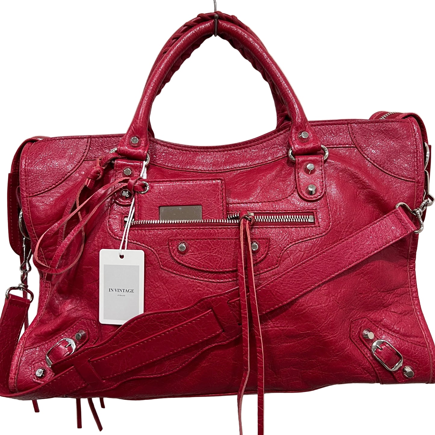 BALENCIAGA City Bag Medium Red