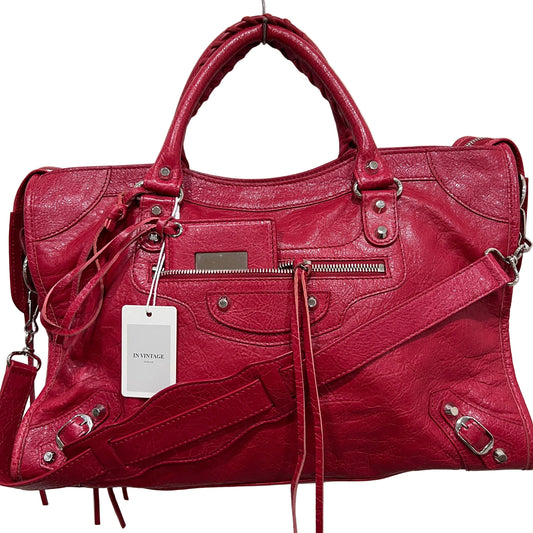 BALENCIAGA City Bag Medium Red