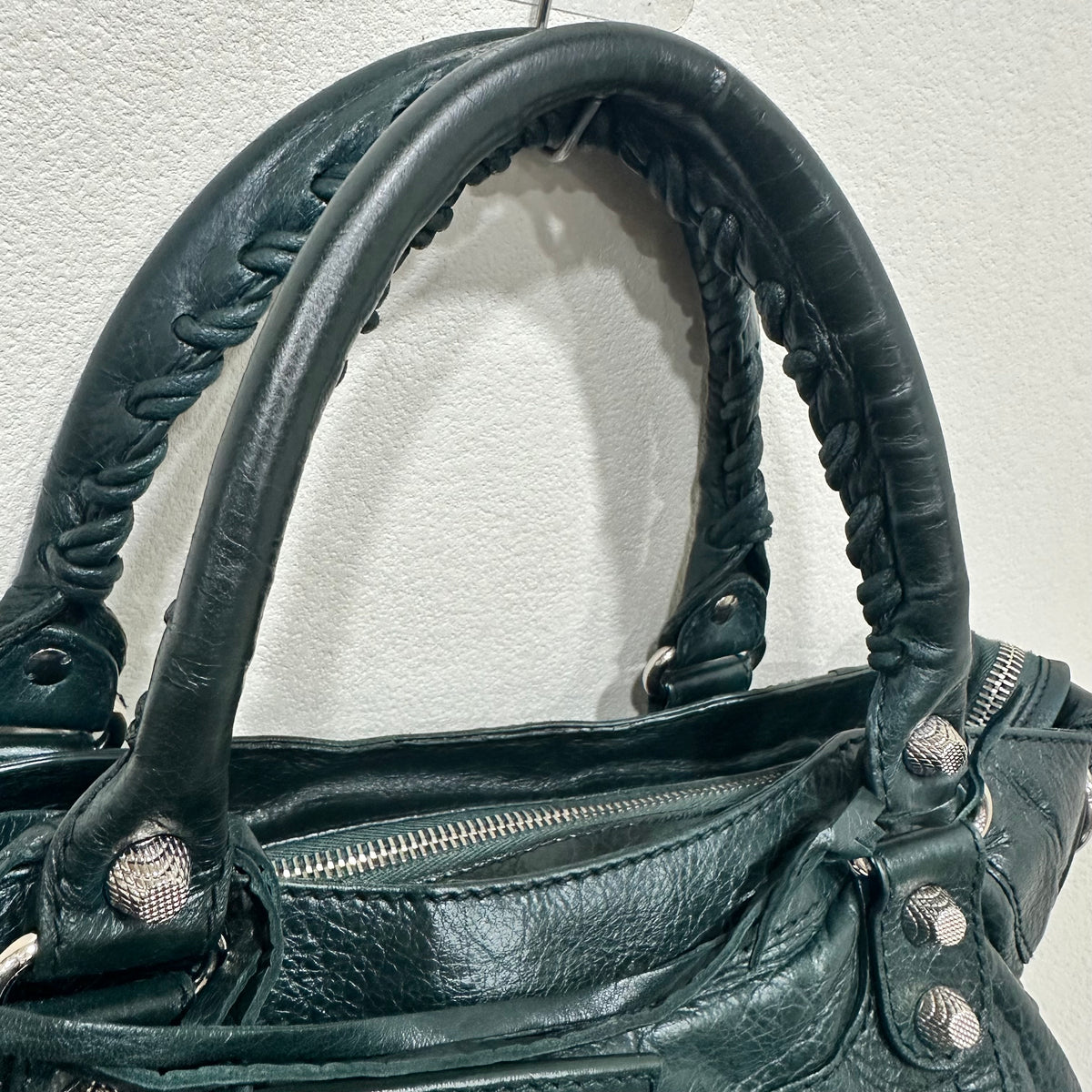 BALENCIAGA  Green City Bag Long Strap