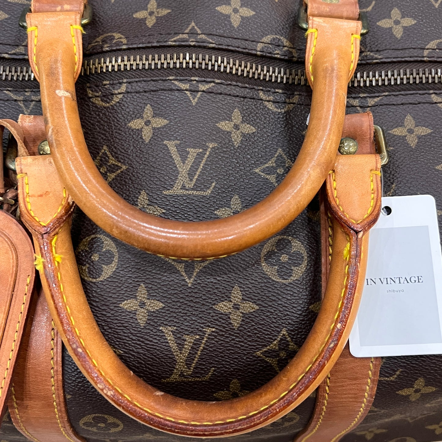 LOUIS VUITTON Keepall 55cm w/ strap