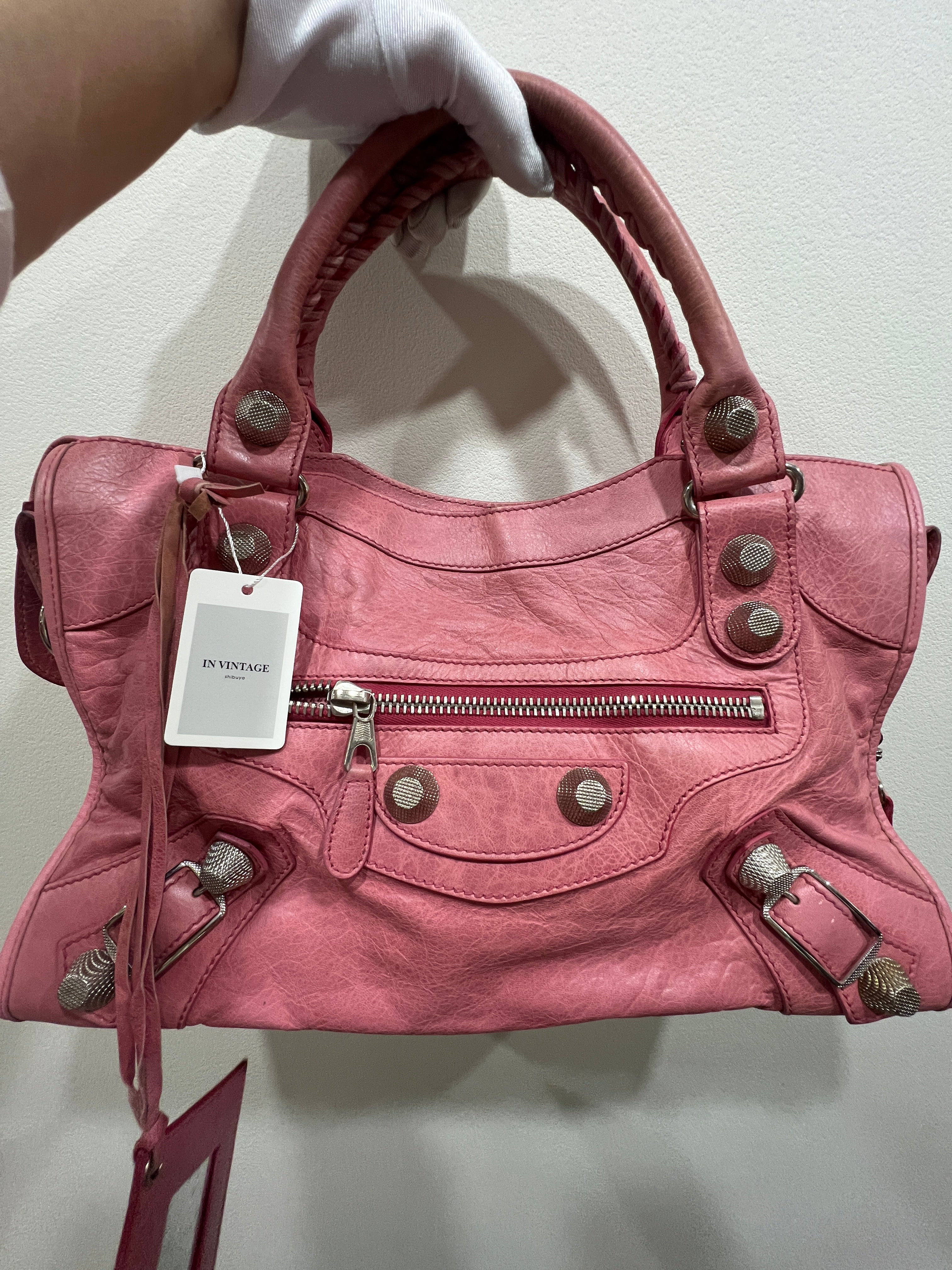 バレンシアガ　ザ・シティ　ワインレッド　ヴィンテージ 楽天市場】【バッグ】BALENCIAGA バレンシアガ ザ シティ ハンドバッグ