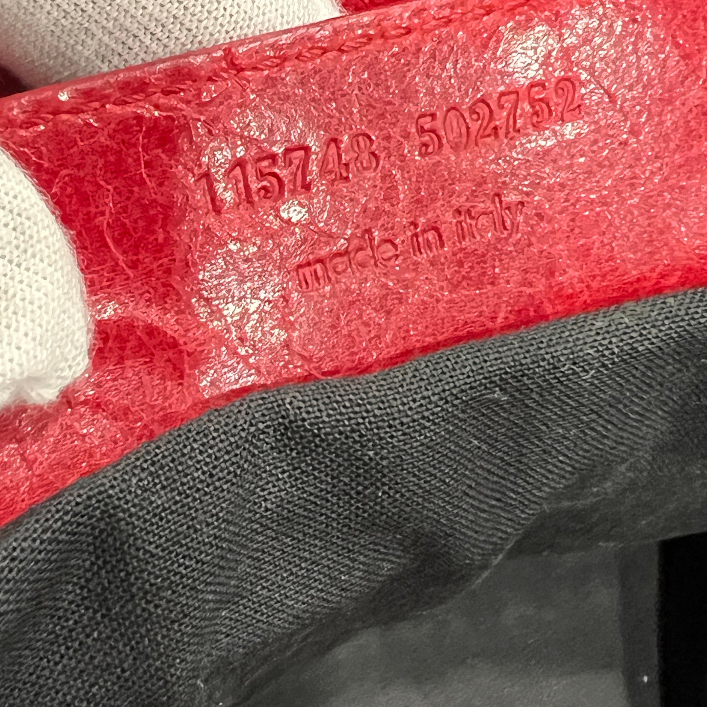 BALENCIAGA City Bag Red Medium