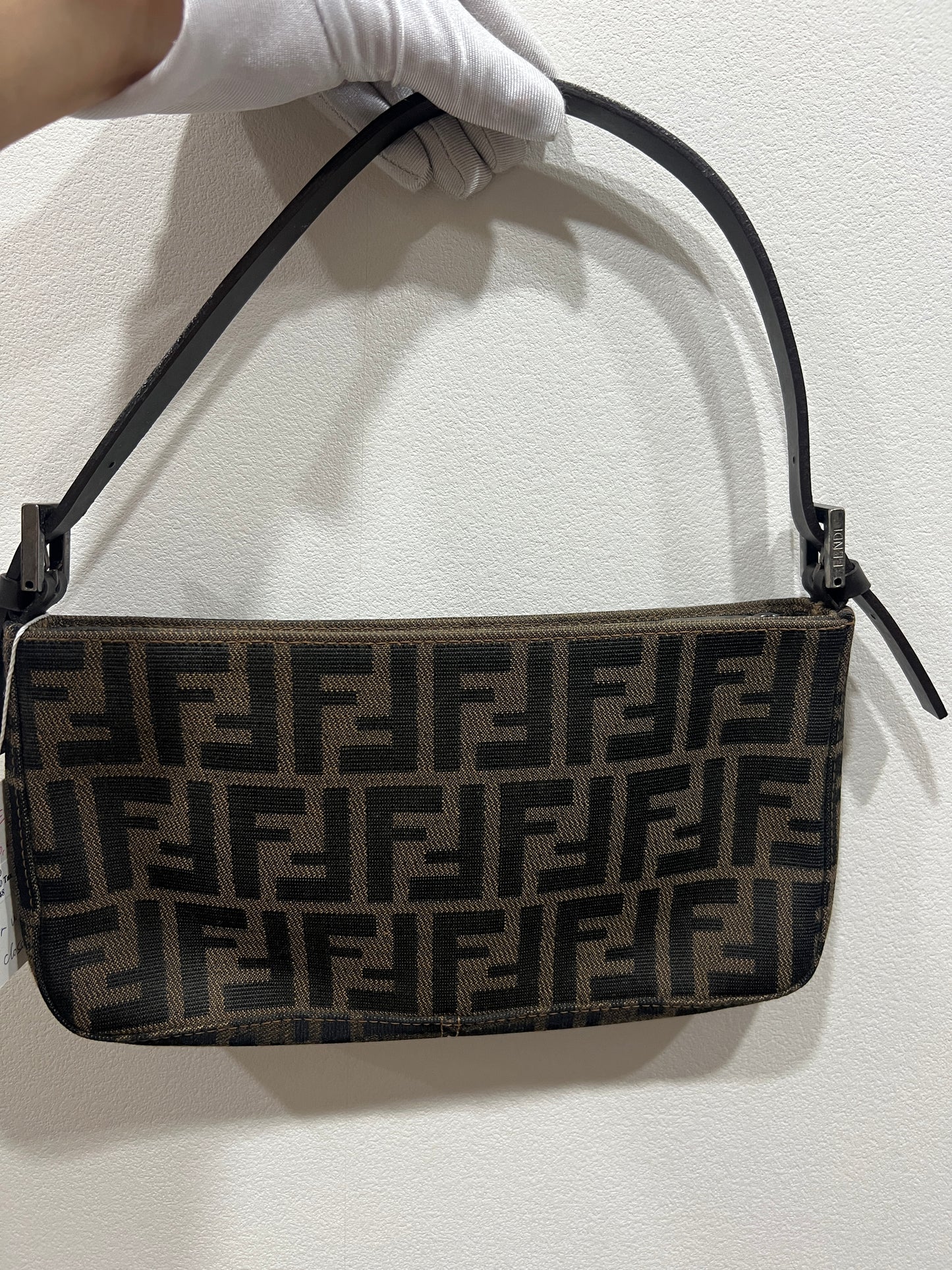FENDI POCHETTE ZUCCA BAG