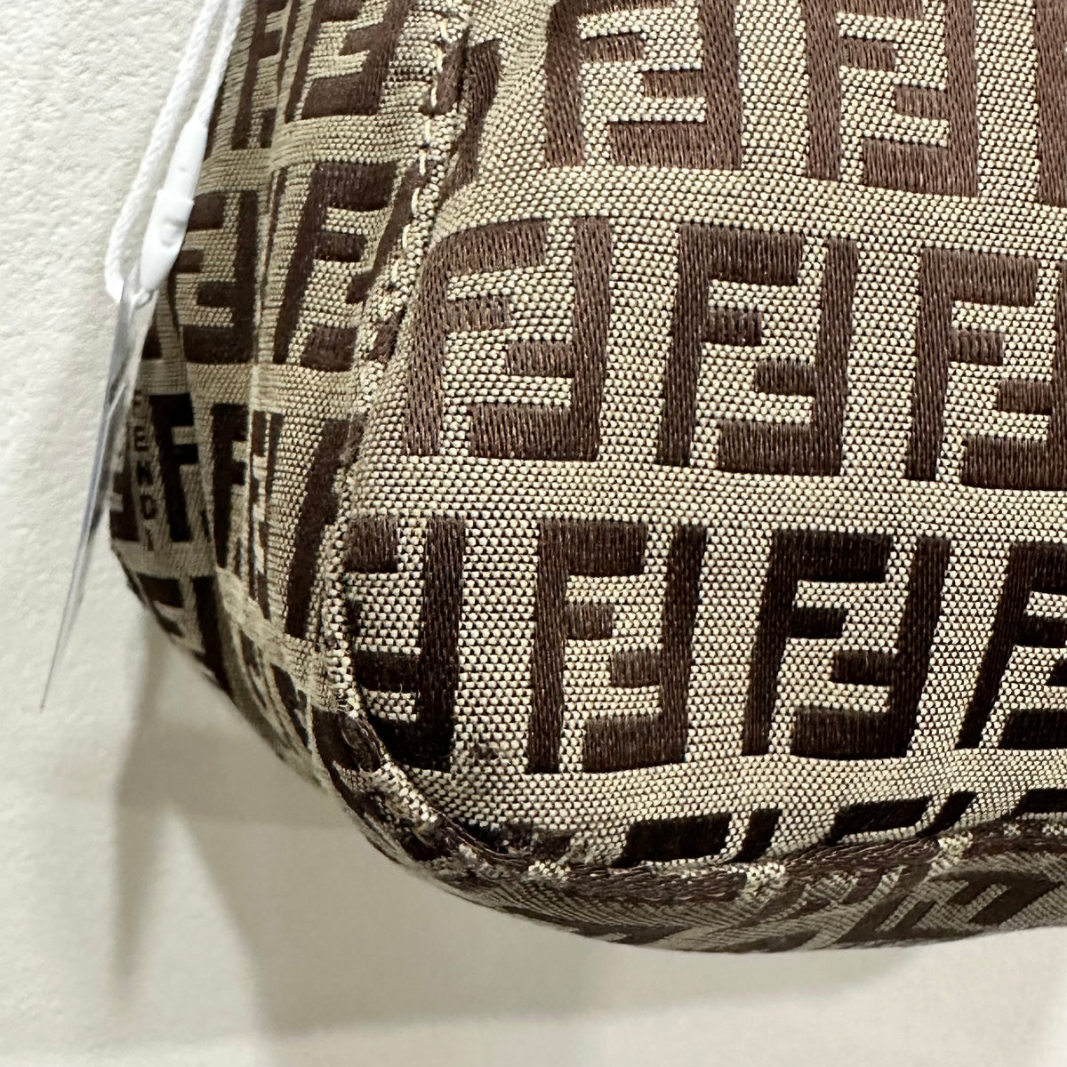 FENDI Mini Mamma Baguette Zuccino Canvas