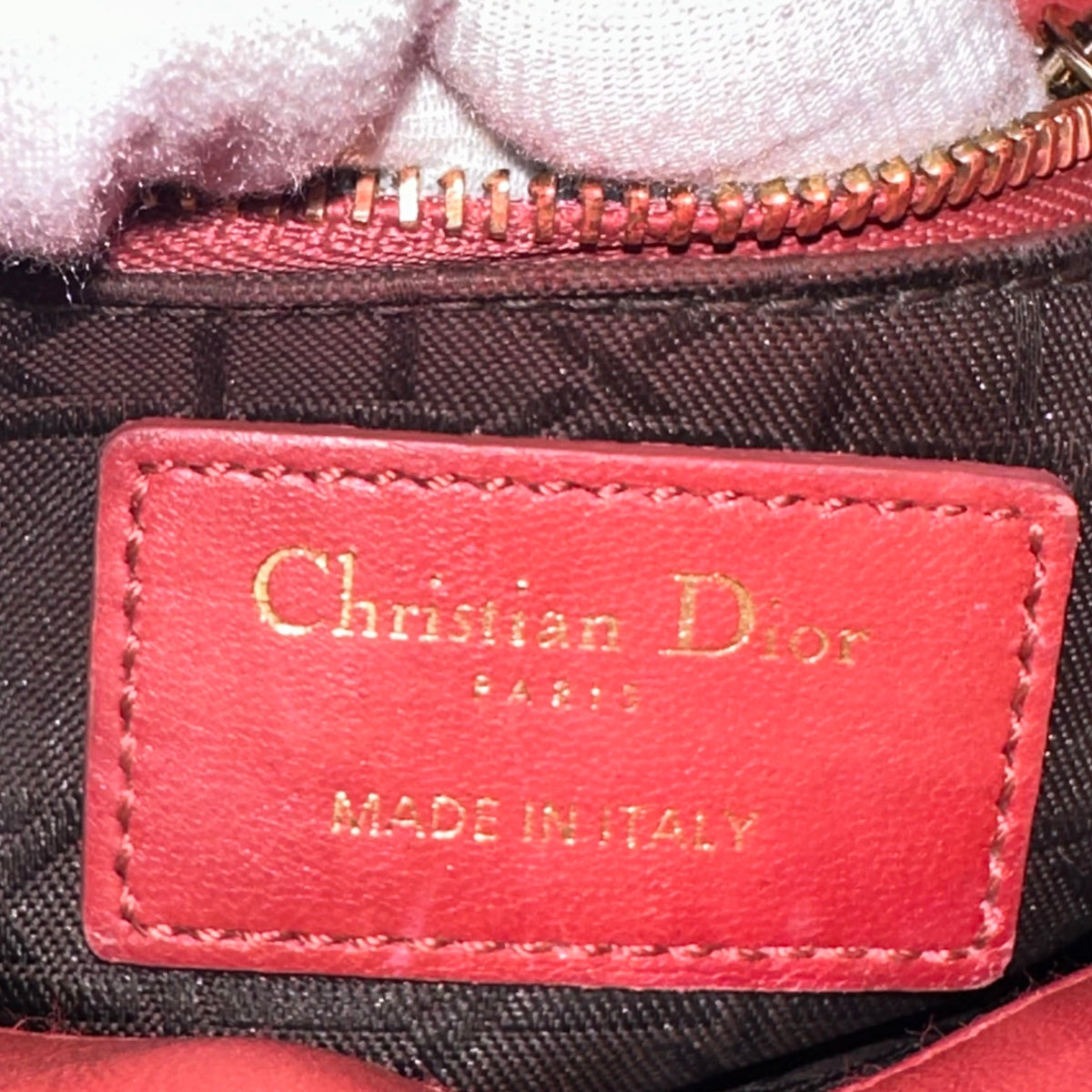 Christian Dior Lady Dior Red
