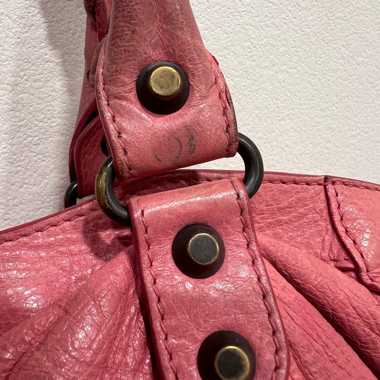 BALENCIAGA Pink City Bag