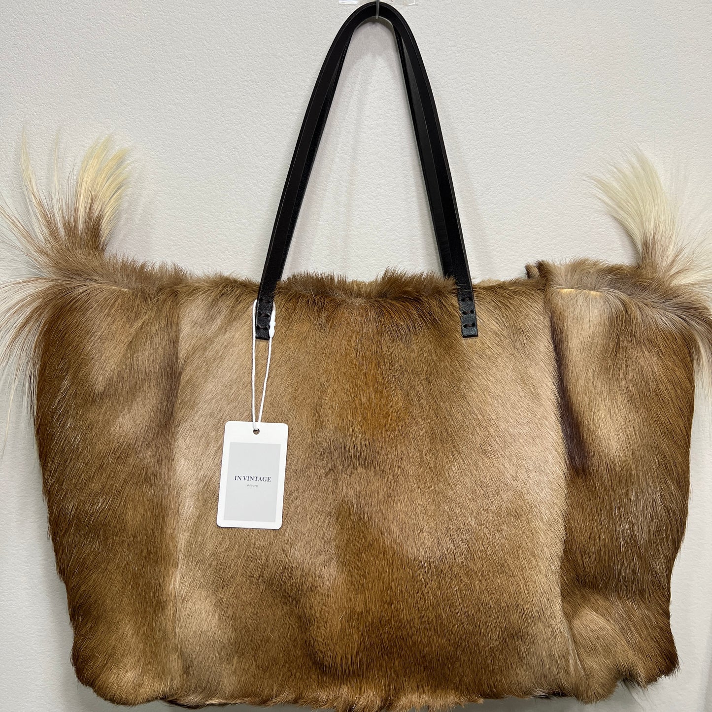 FENDI Pony Hair Shoulder Bag