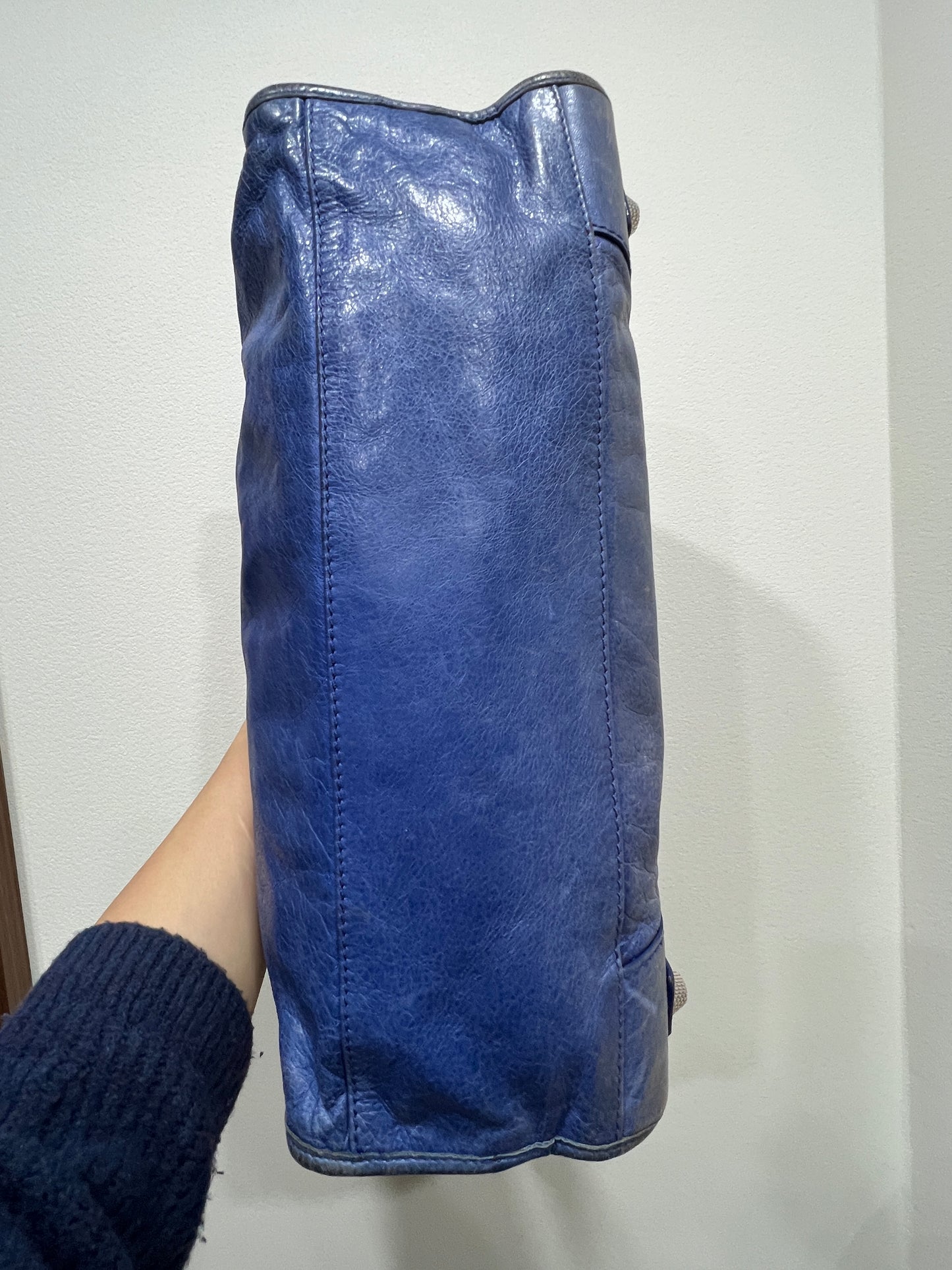 BALENCIAGA BLUE CITY BAG