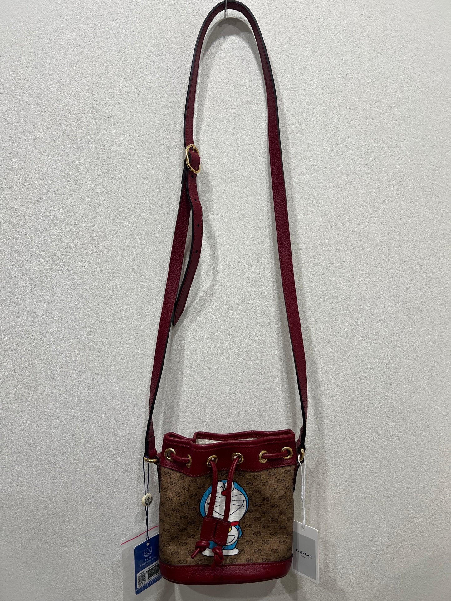GUCCI X DORAEMON Bucket Bag