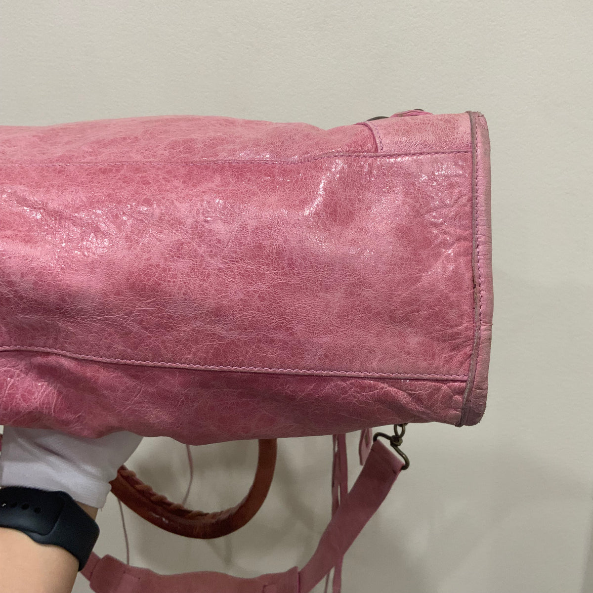BALENCIAGA Pink City Bag Medium