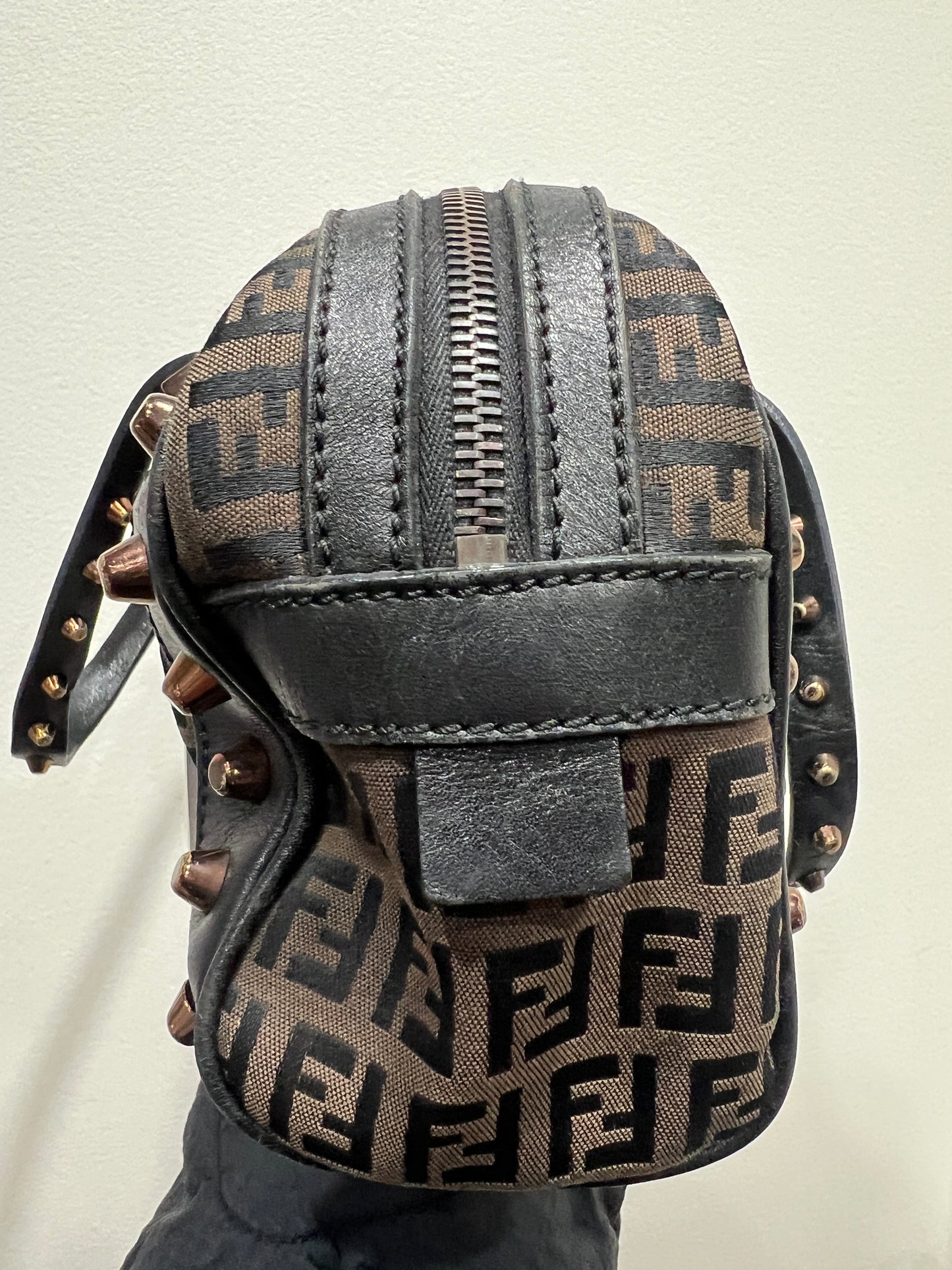 FENDI Studded Baguette Bag