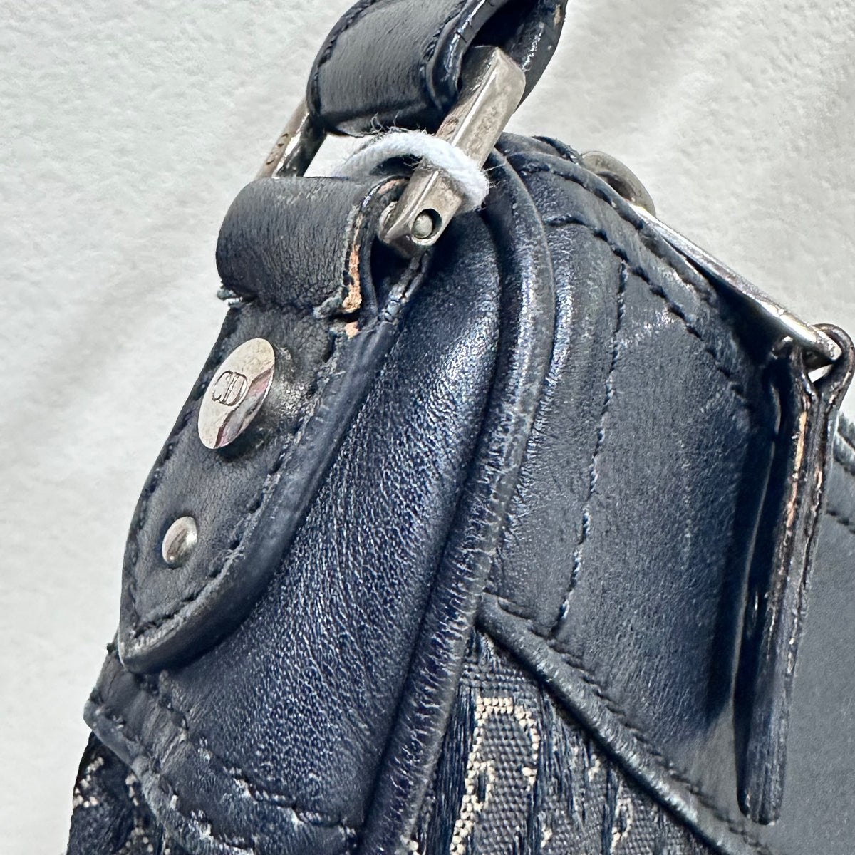 CHRISTIAN DIOR Street Chic Trotter One-Shoulder Bag designed by John Galliano Early 2000s