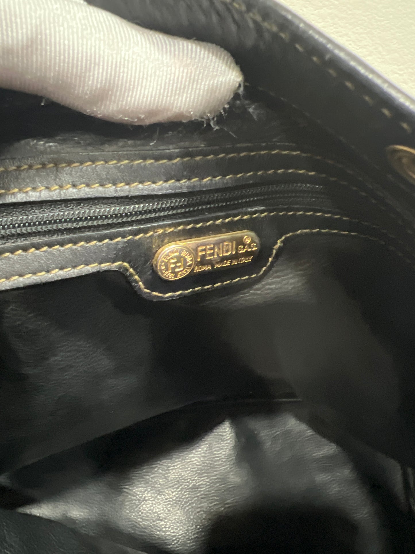 FENDI Drawstring Shoulder Bag