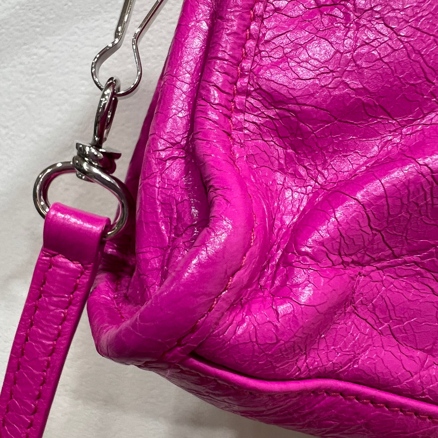 BALENCIAGA Le City Bag Mini in Hot Pink