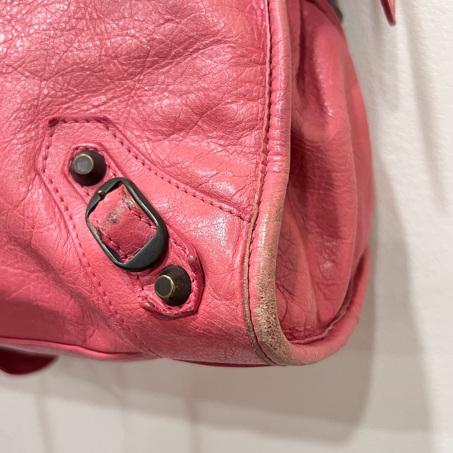 BALENCIAGA Pink City Bag