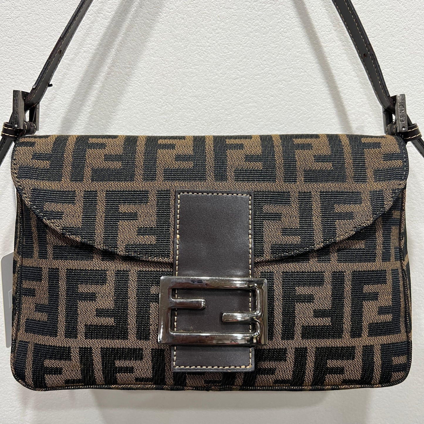 FENDI Zucca Baguette Shoulder Bag