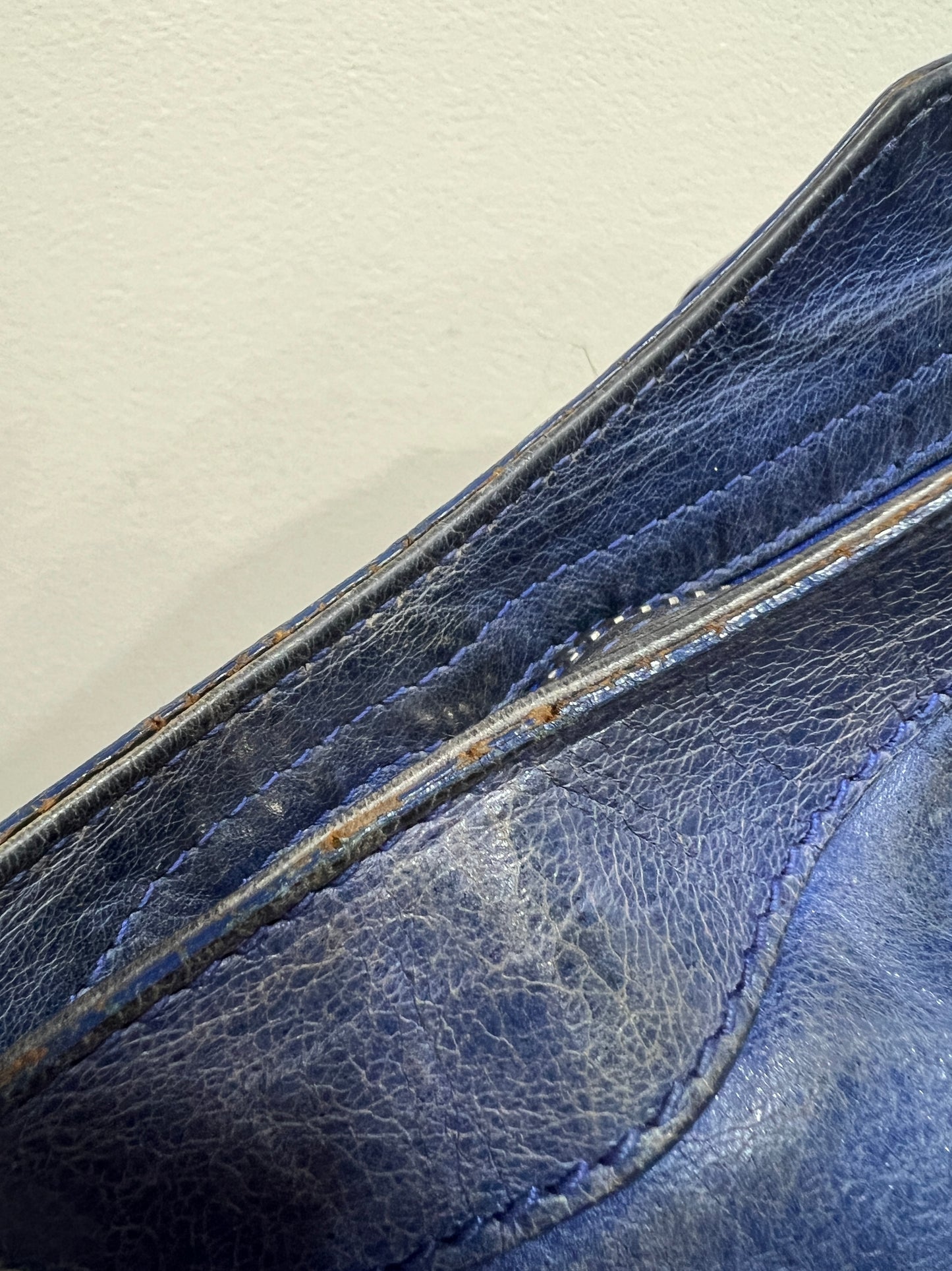 BALENCIAGA BLUE CITY BAG