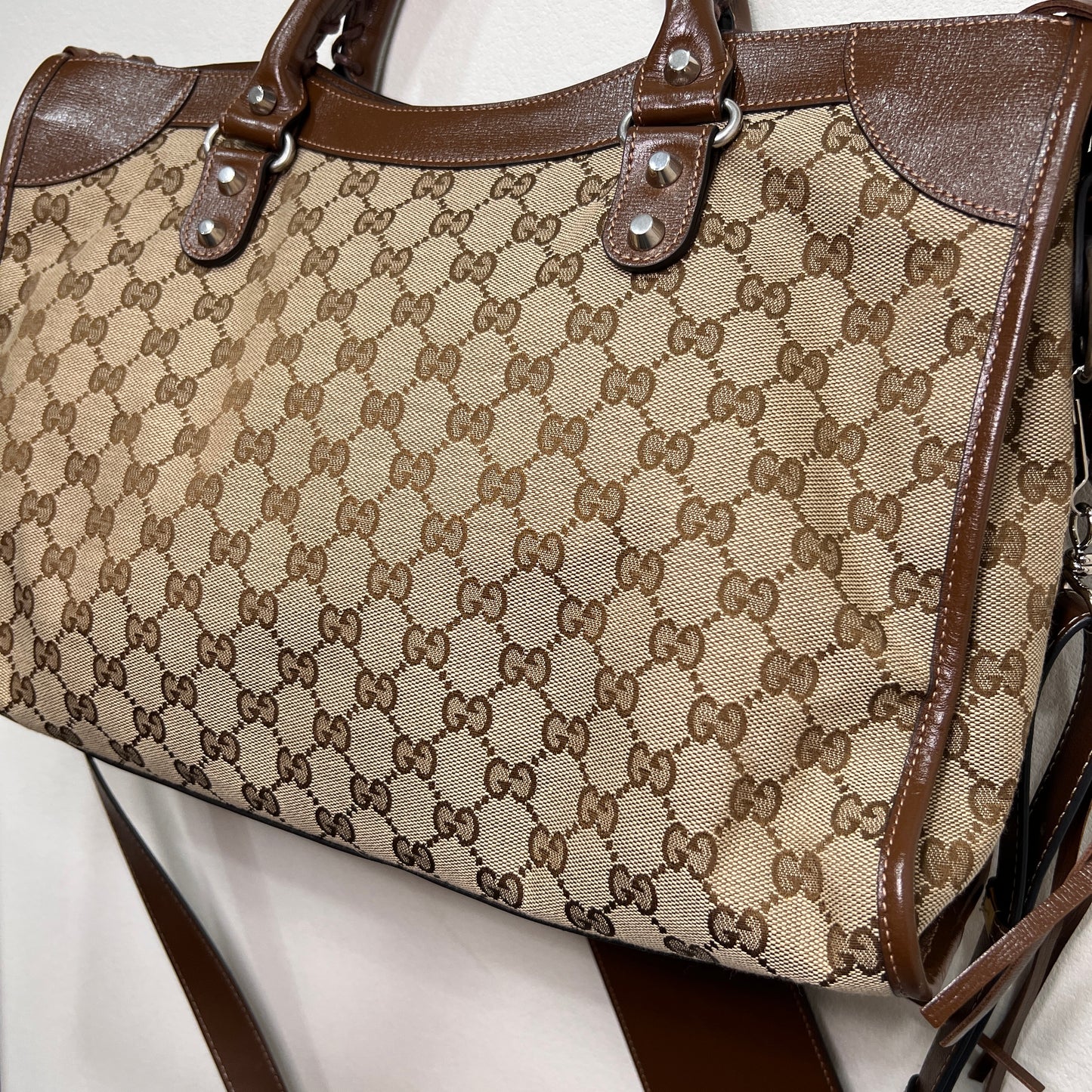 BALENCIAGA x GUCCI City Bag