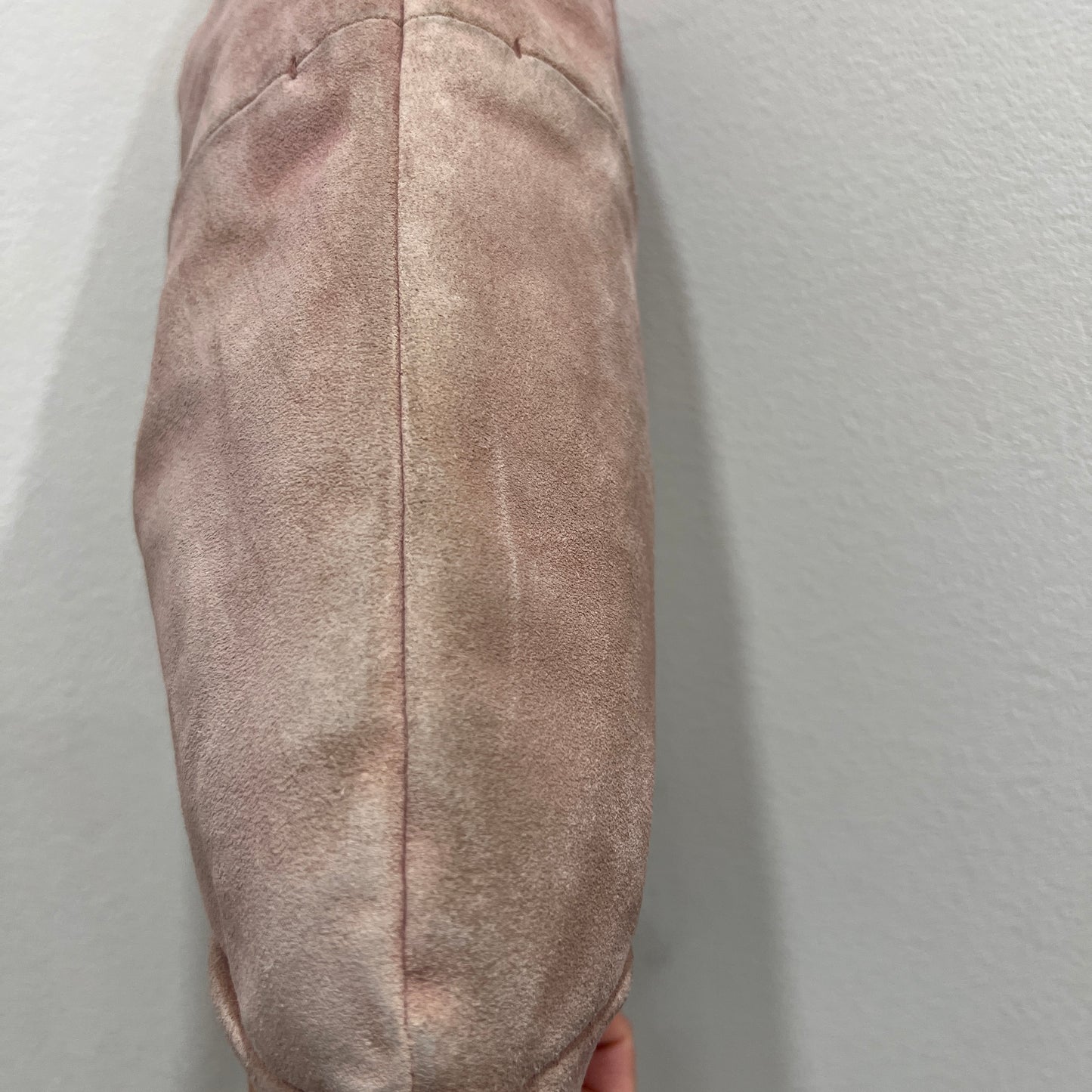 YSL Mombasa Pink Suede Leather