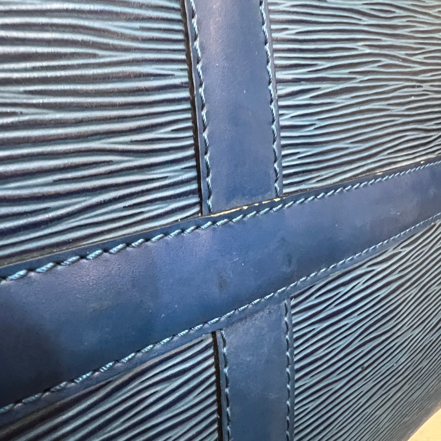 LOUIS VUITTON Keepall Epi Lether 50cm